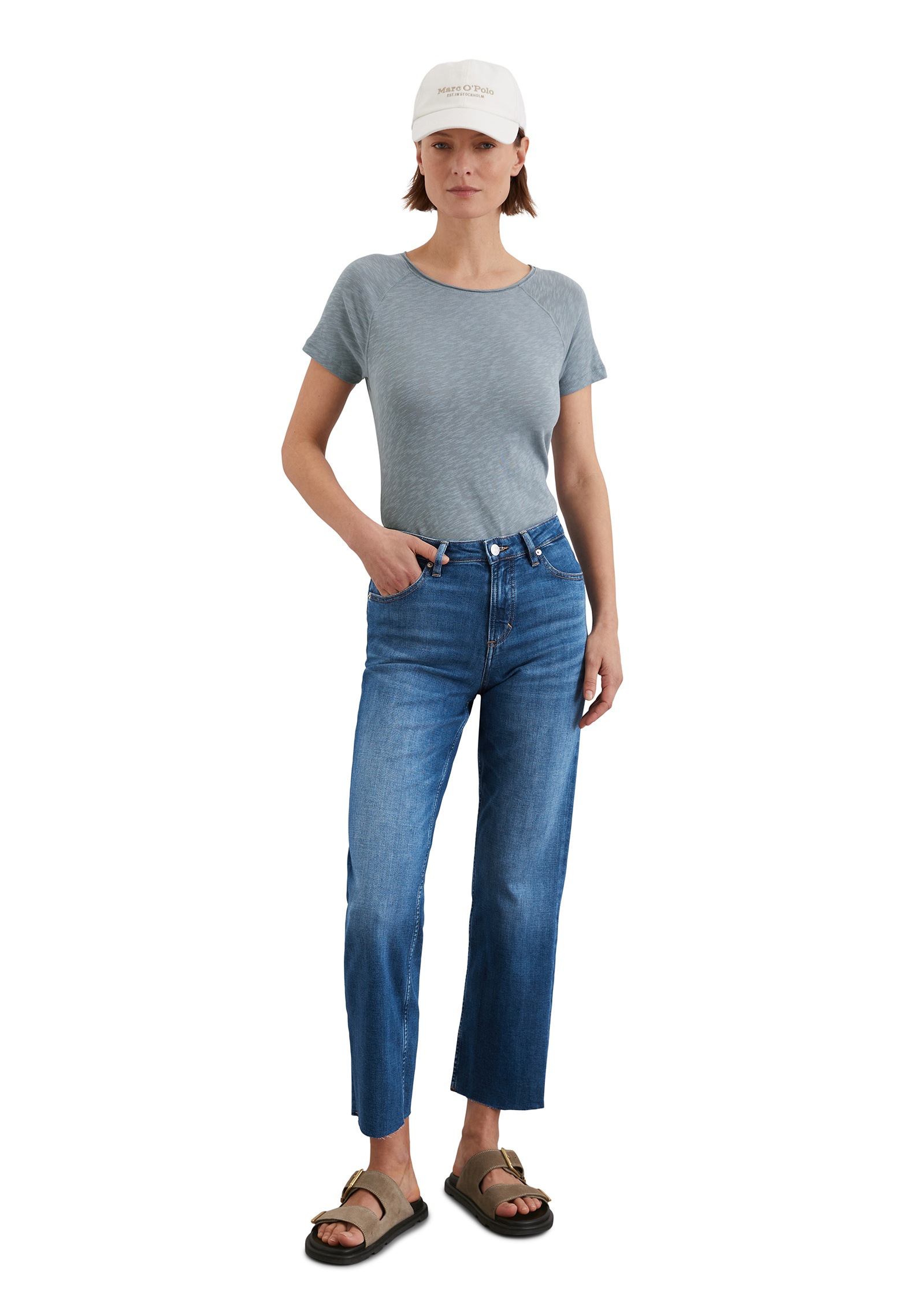 Marc O'Polo T-Shirt »aus Slub-Jersey«