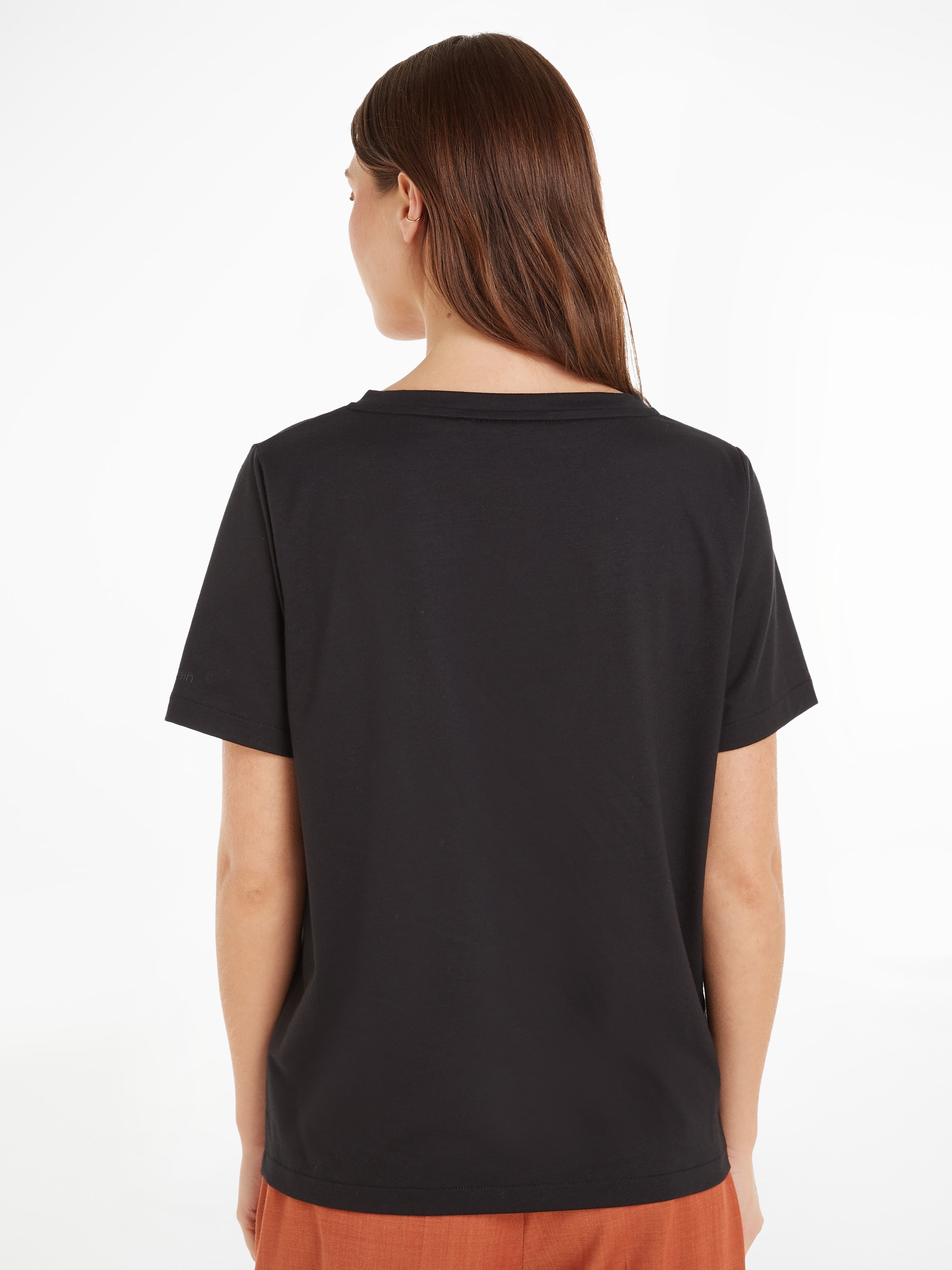 T-Shirt, Klein V-Ausschnitt Calvin | mit bestellen BAUR für