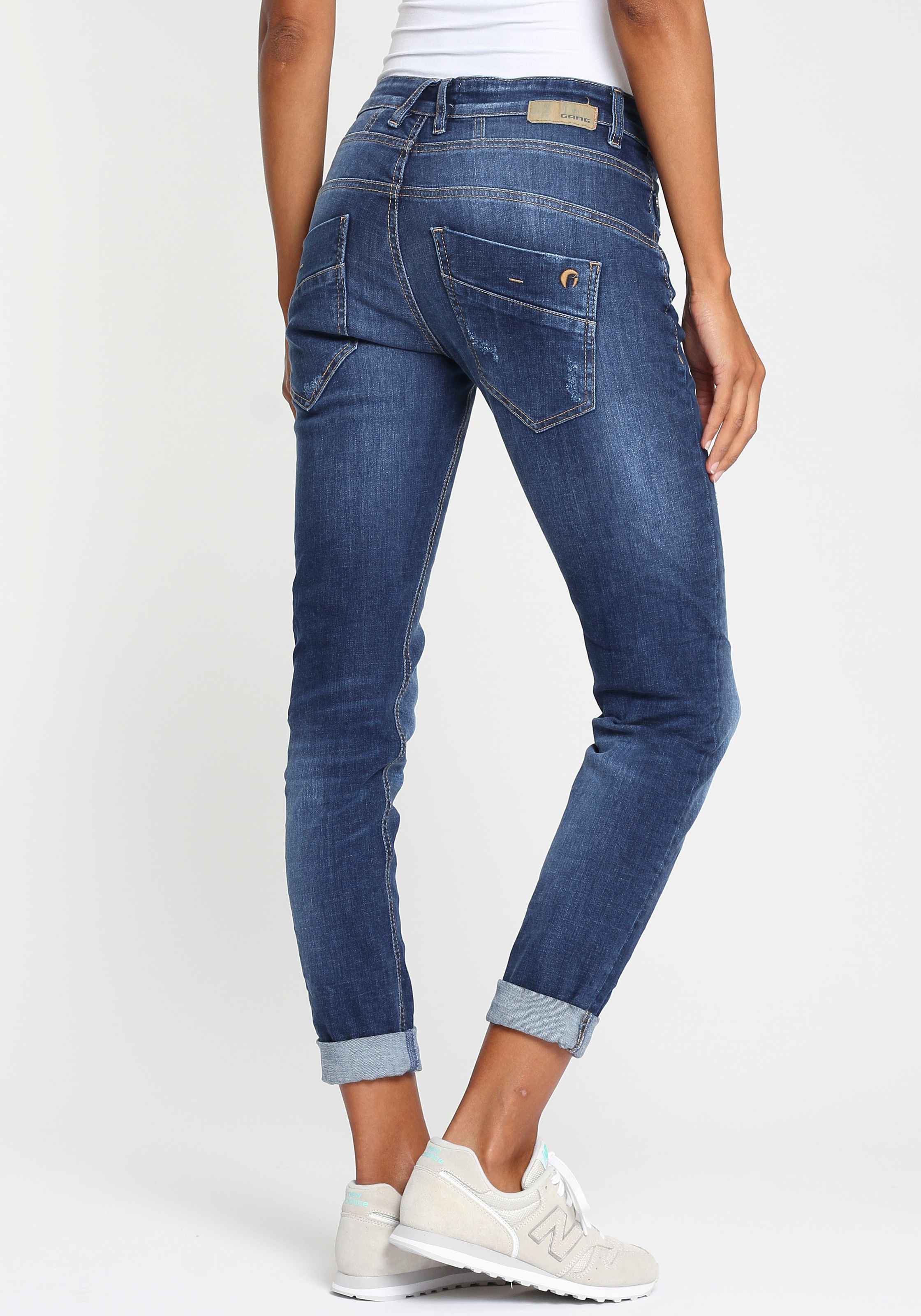 GANG Relax-fit-Jeans "94GERDA", mit besonderer Struktur günstig online kaufen