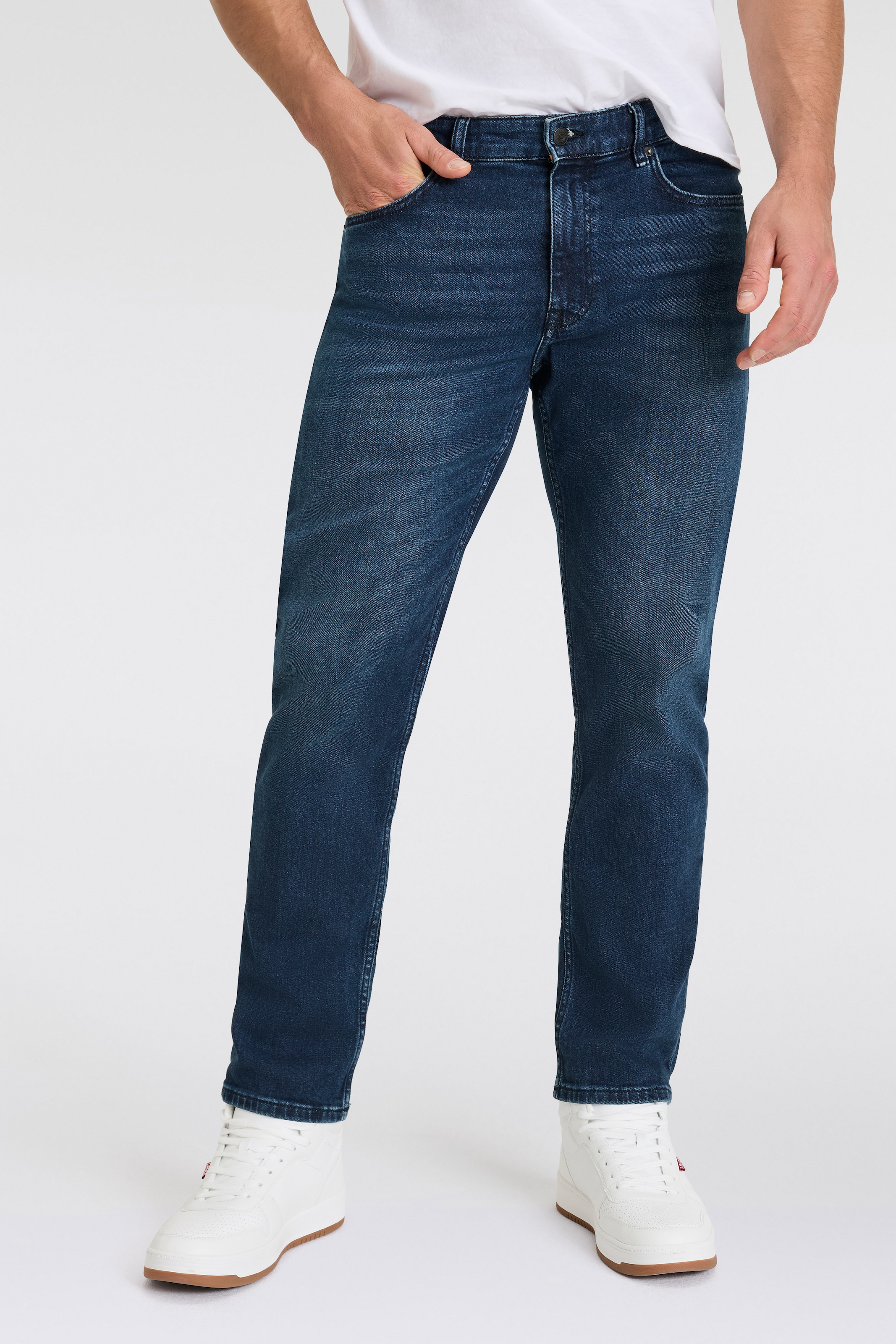 BOSS ORANGE Regular-fit-Jeans "TROY BO", 5-Pocket-Form