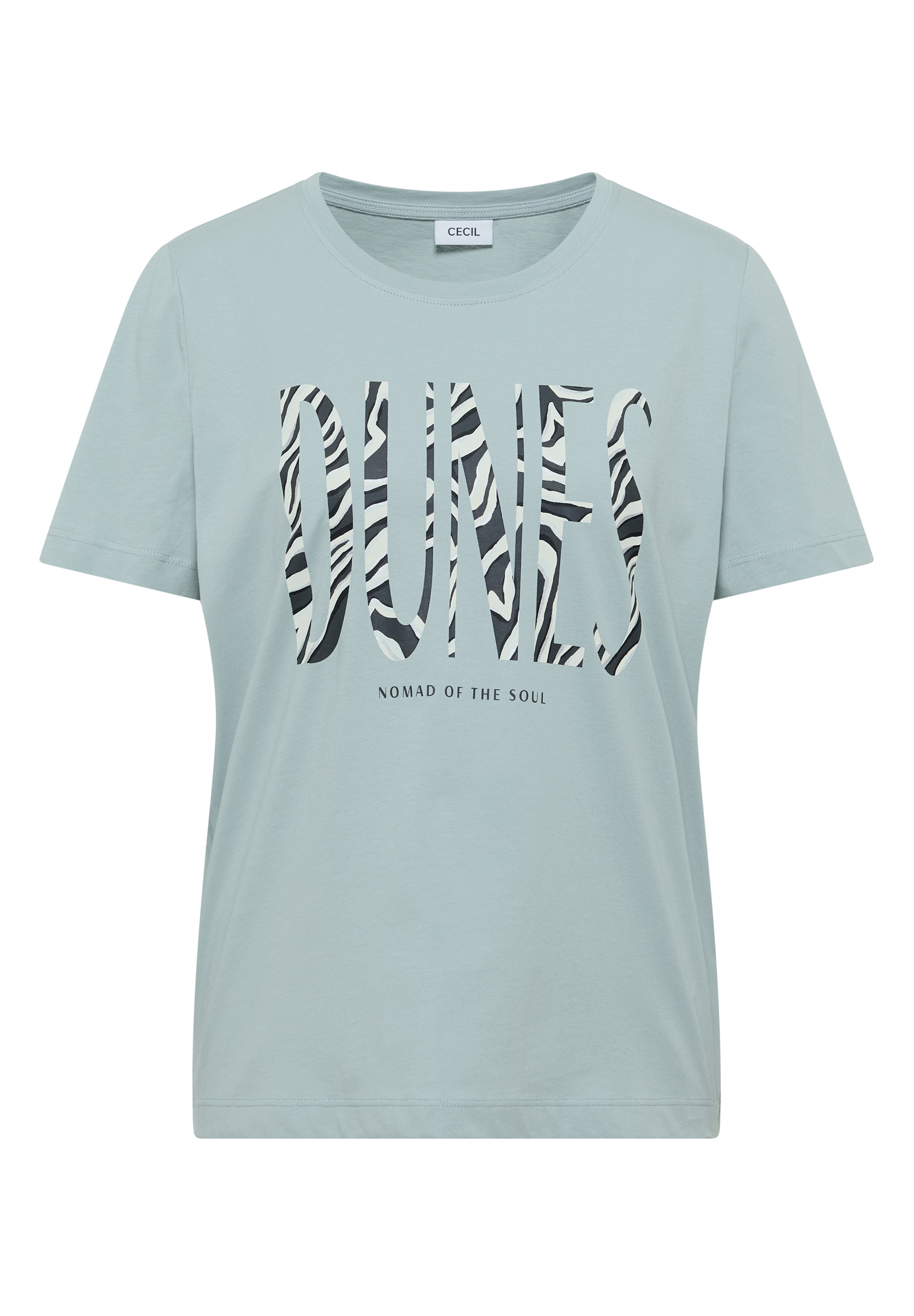 Cecil Print-Shirt aus reiner Baumwolle