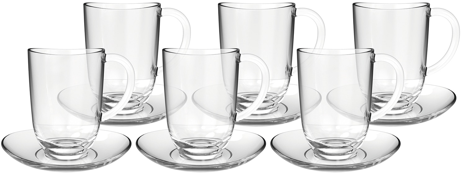 ml, Untertassen), Latte-Macchiato-Glas 6 6-teilig tlg., Latte Macchiatotassen-6 6 380 BAUR LEONARDO (Set, »NAPOLI«, bestellen |