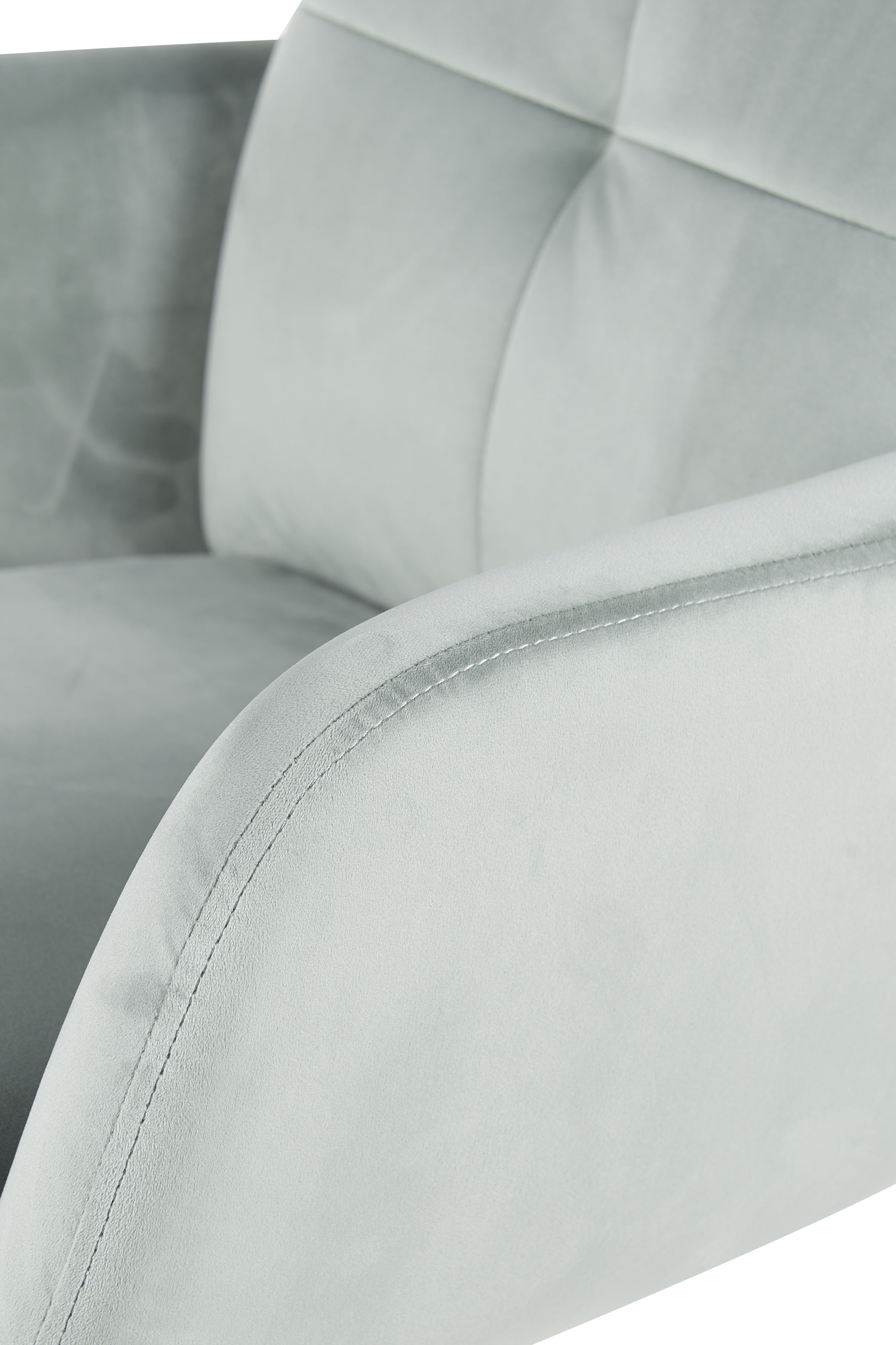 HELA Armlehnstuhl »PARMA« (Set) 2 Stk.2er Pack, 360° drehbar, 4-Fuß, Kissenoptik, Samtvelour, Armlehnen