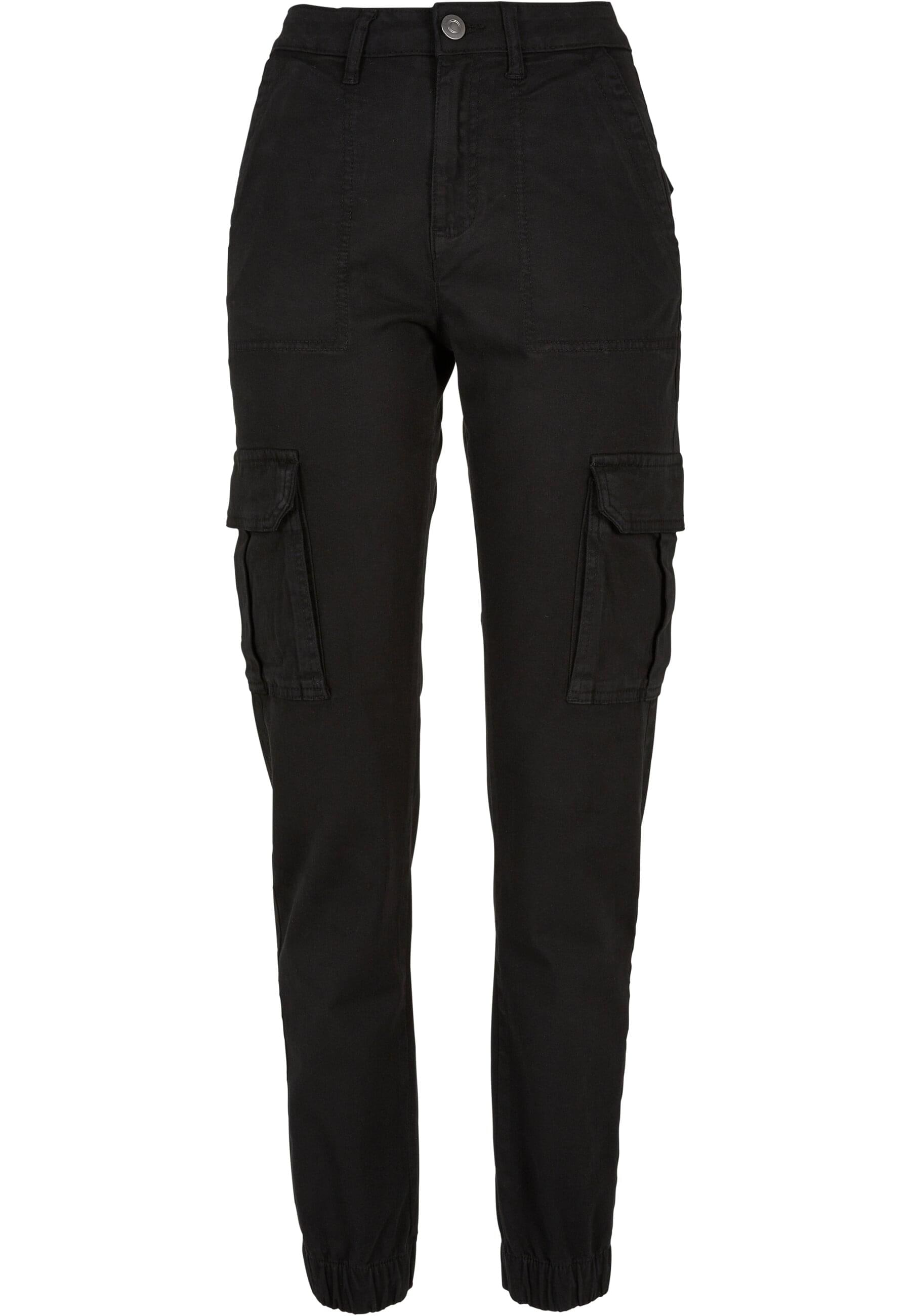 URBAN CLASSICS Stoffhose "Urban Classics Damen Ladies Cotton Twill Utility Pants", (1 tlg.)