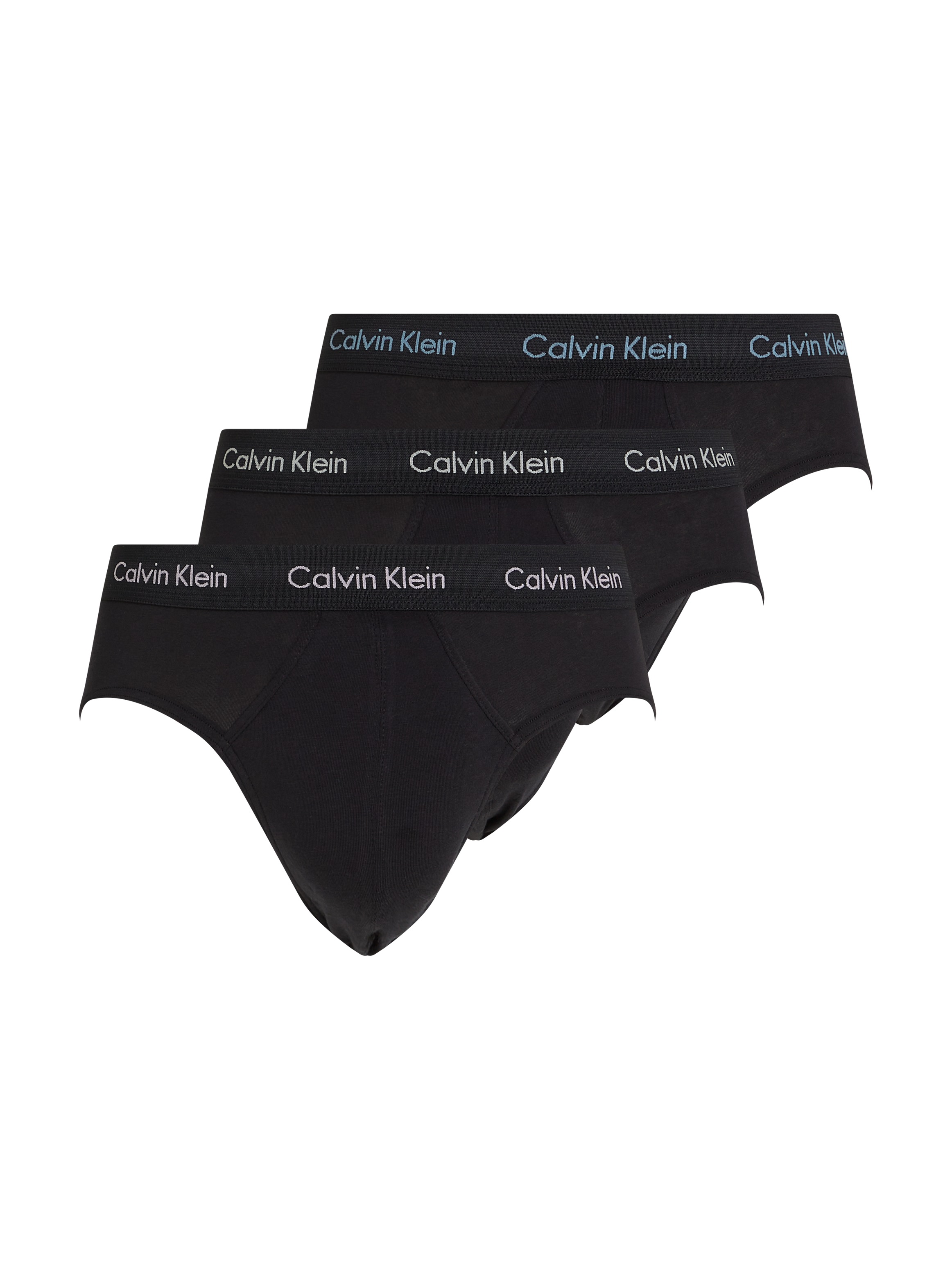 Calvin Klein Underwear Hipster, (3 St.), mit farbigem Webbund