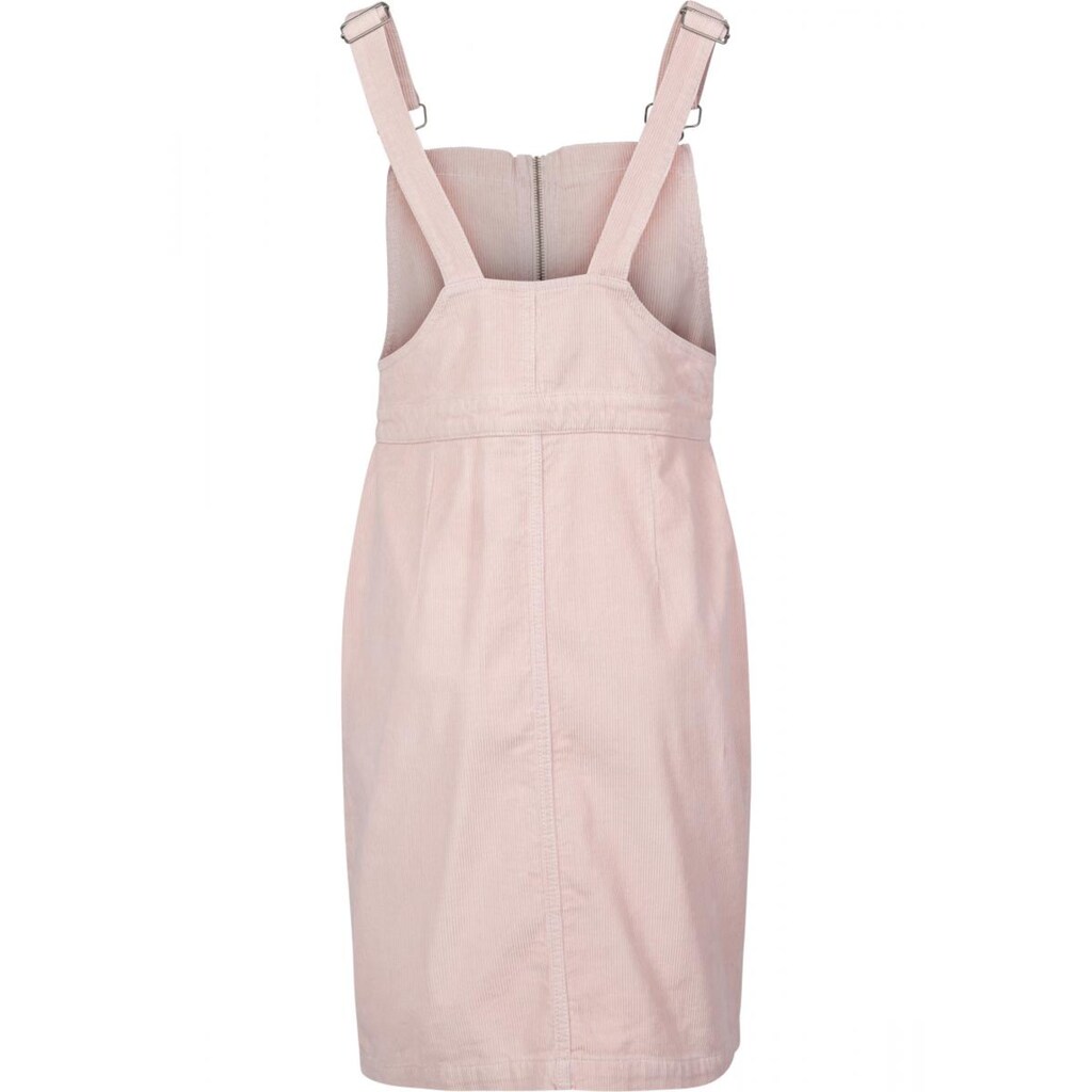 URBAN CLASSICS Shirtkleid »Urban Classics Damen Ladies Corduroy Dungaree Dress«, (1 tlg.)