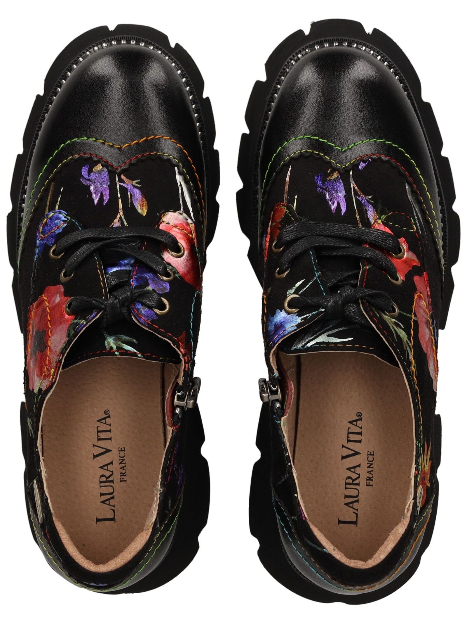 LAURA VITA Schnürschuh »LAURA VITA Halbschuhe Leder/Textil«