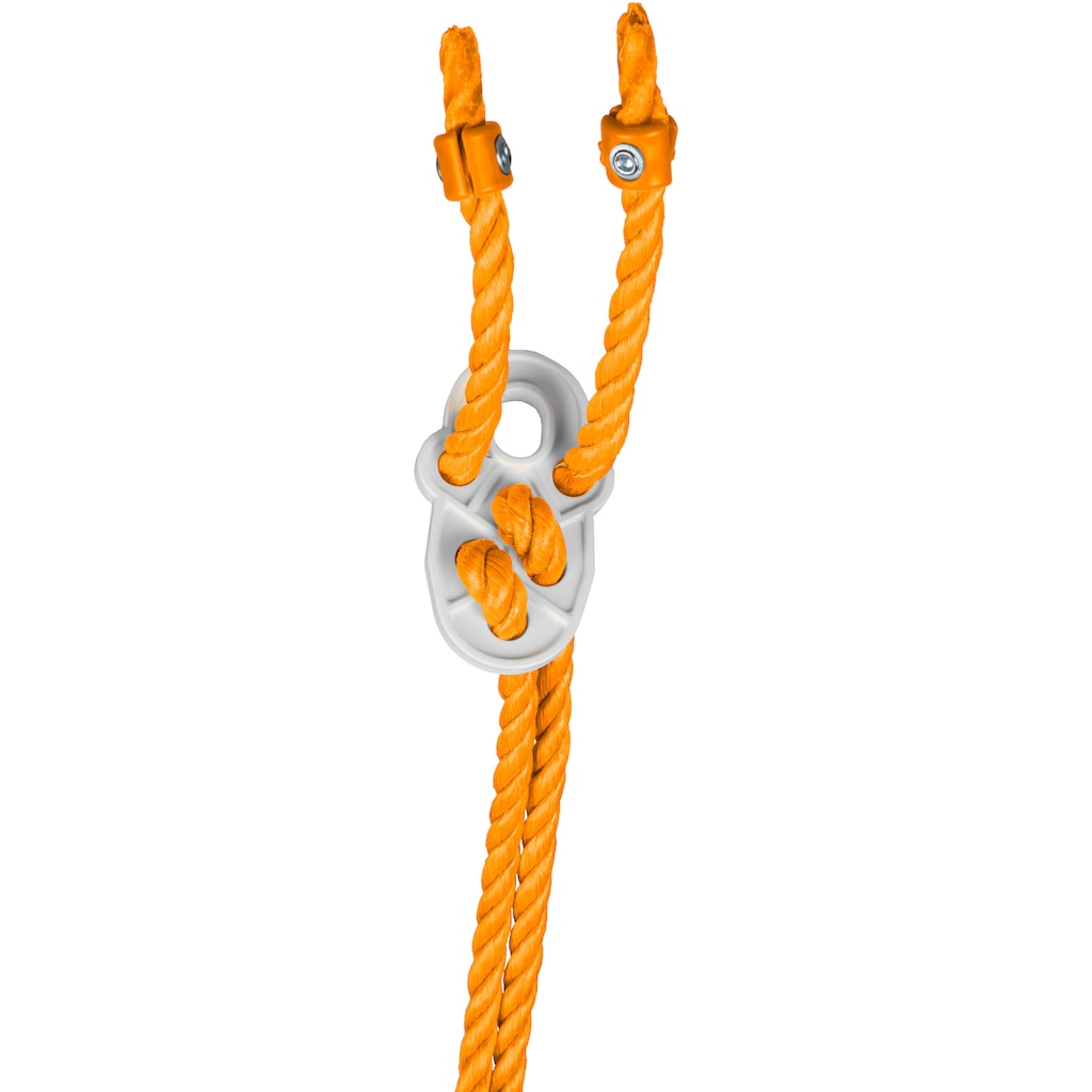 BabyGo Babyschaukelsitz »DoReMi, orange«, 3in1; Babyschaukel, Schaukelsitz und Schaukelbrett in Einem