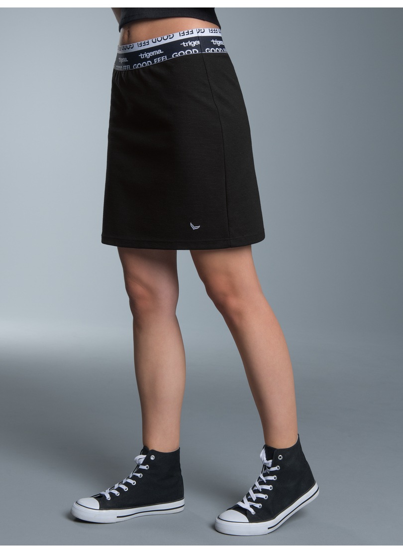 Thumbnail - Trigema Jerseyrock "TRIGEMA Rock in Waffeloptik" 1 Stk. tlg.