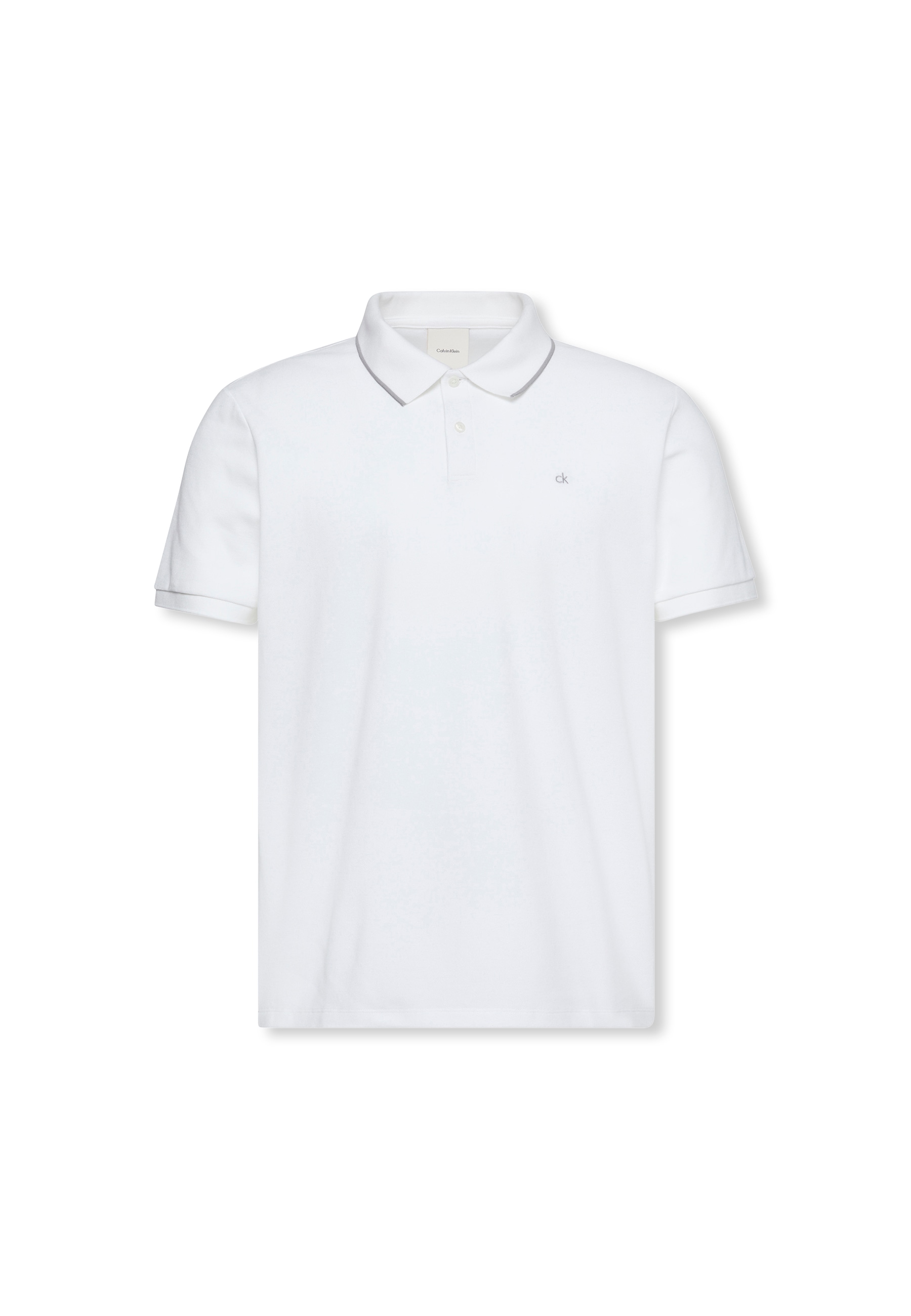 Calvin Klein Poloshirt »SS RFND PQ TPPD CLSS«, Mit Rundhalsausschnitt