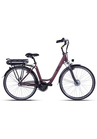 Llobe E-Bike »Metropolitan JOY 2.0 bordeaux-...