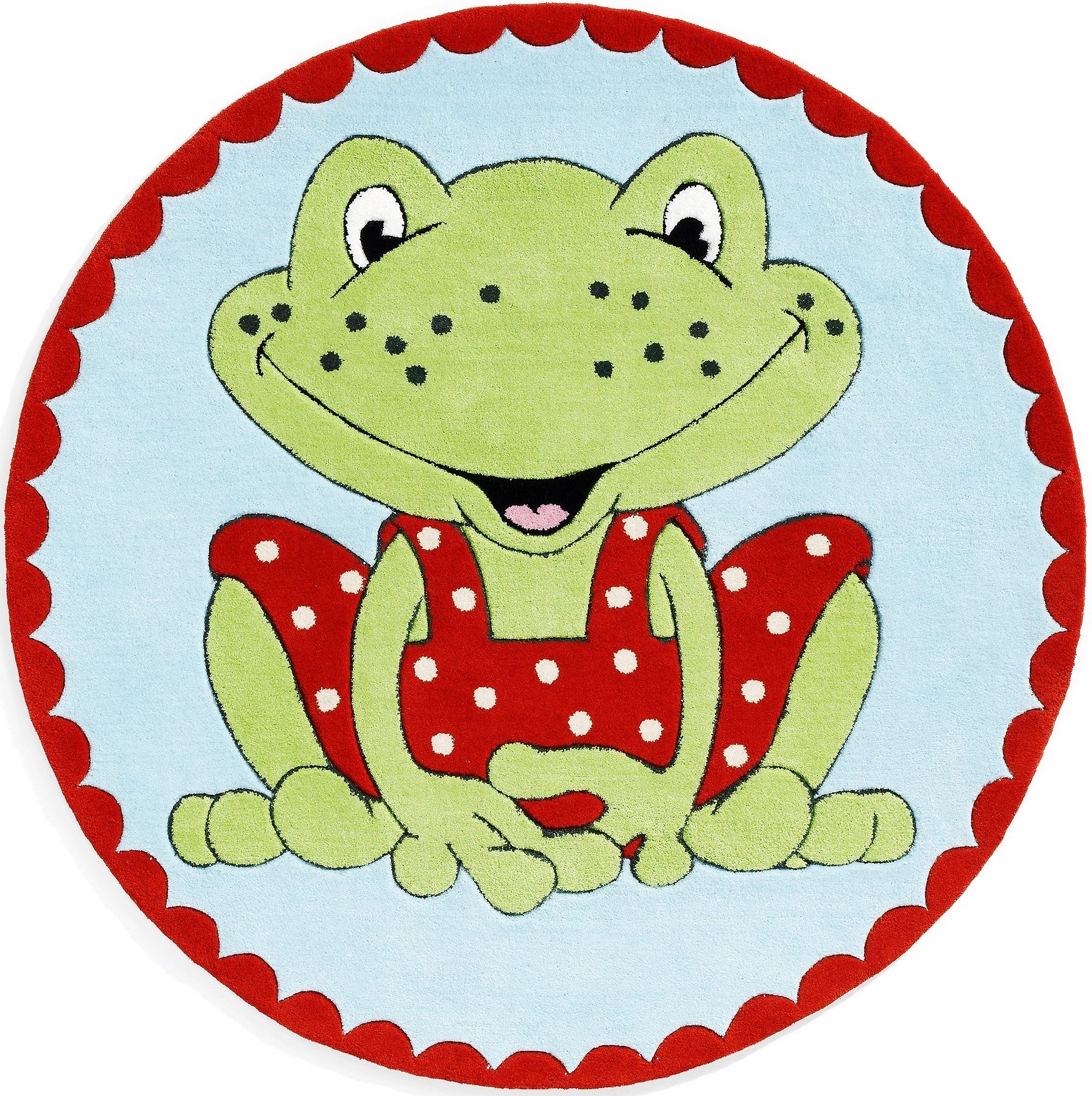 SPIEGELBURG GARDEN Kinderteppich »GA-1335« ovali 10 mm au...