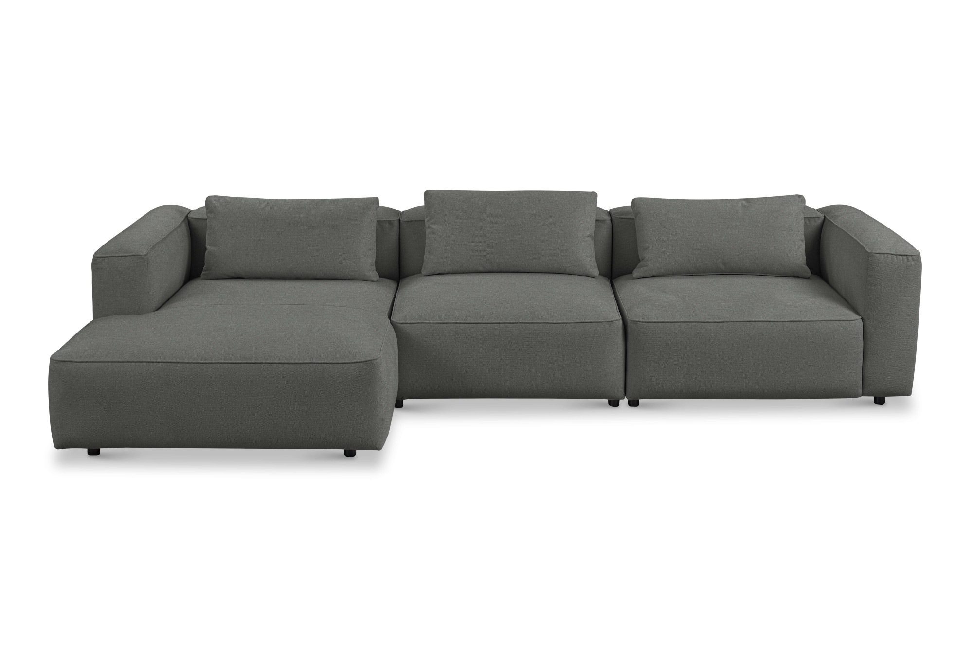 andas Ecksofa »Tvinnet«, Breite 317 cm, extra tiefe Sitzfläche, kubisches Sitzvergnügen