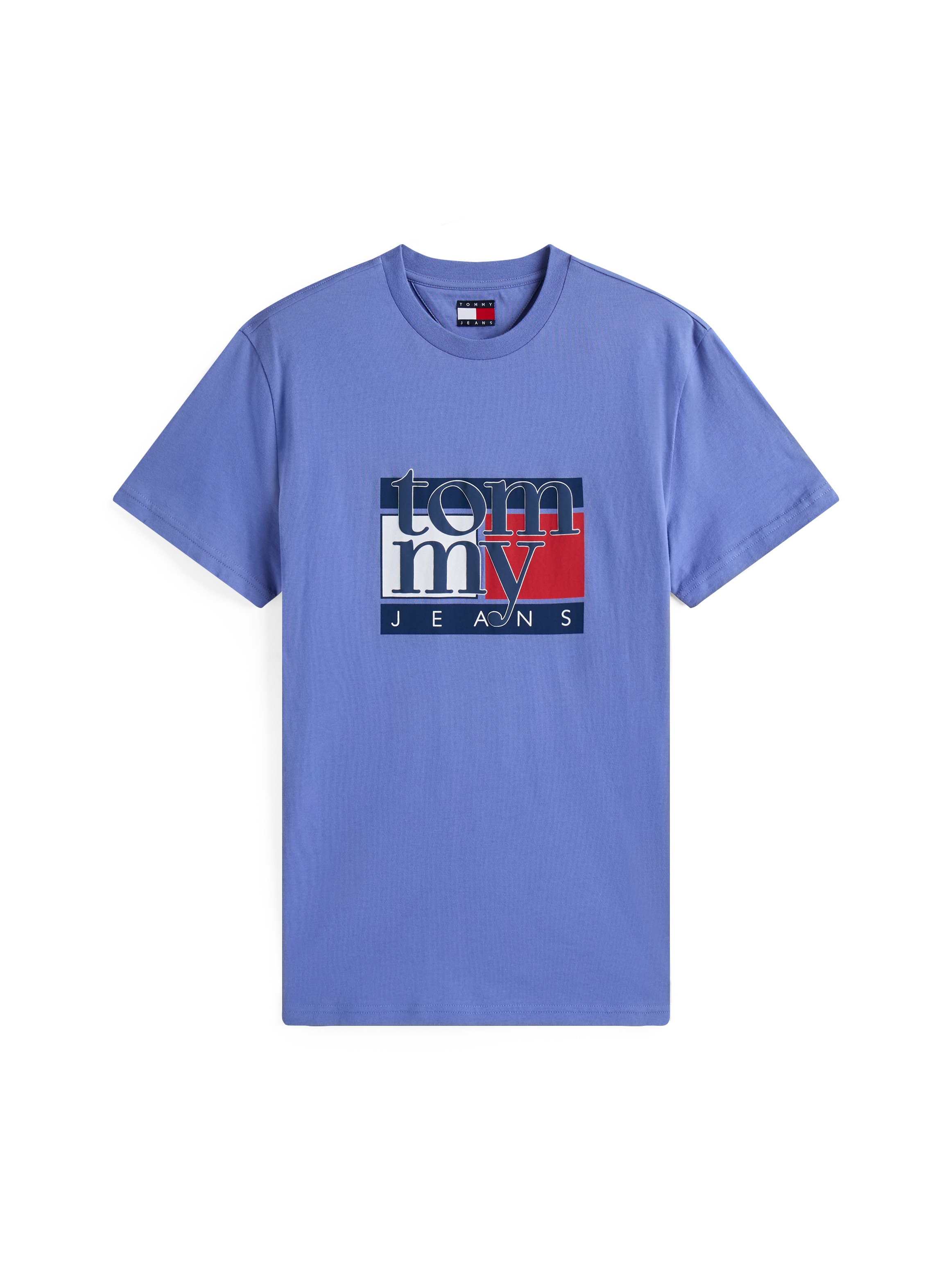 Tommy Jeans T-Shirt »TJM RWB FLAG TEE EXT«, Slim fit, mit Rundhals