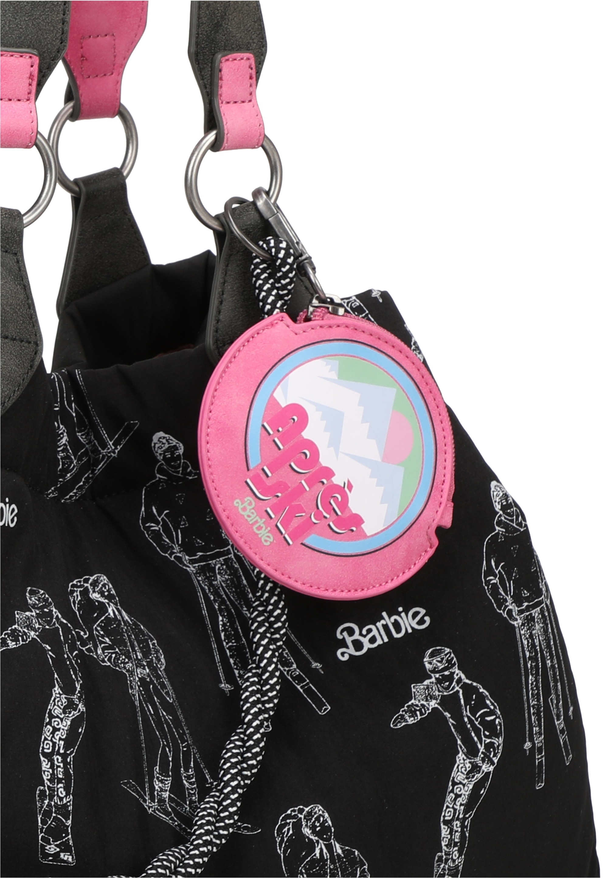 Fritzi aus Preußen Henkeltasche »Apres Ski Limited Barbie«, mit angesagtem Barbie-Print