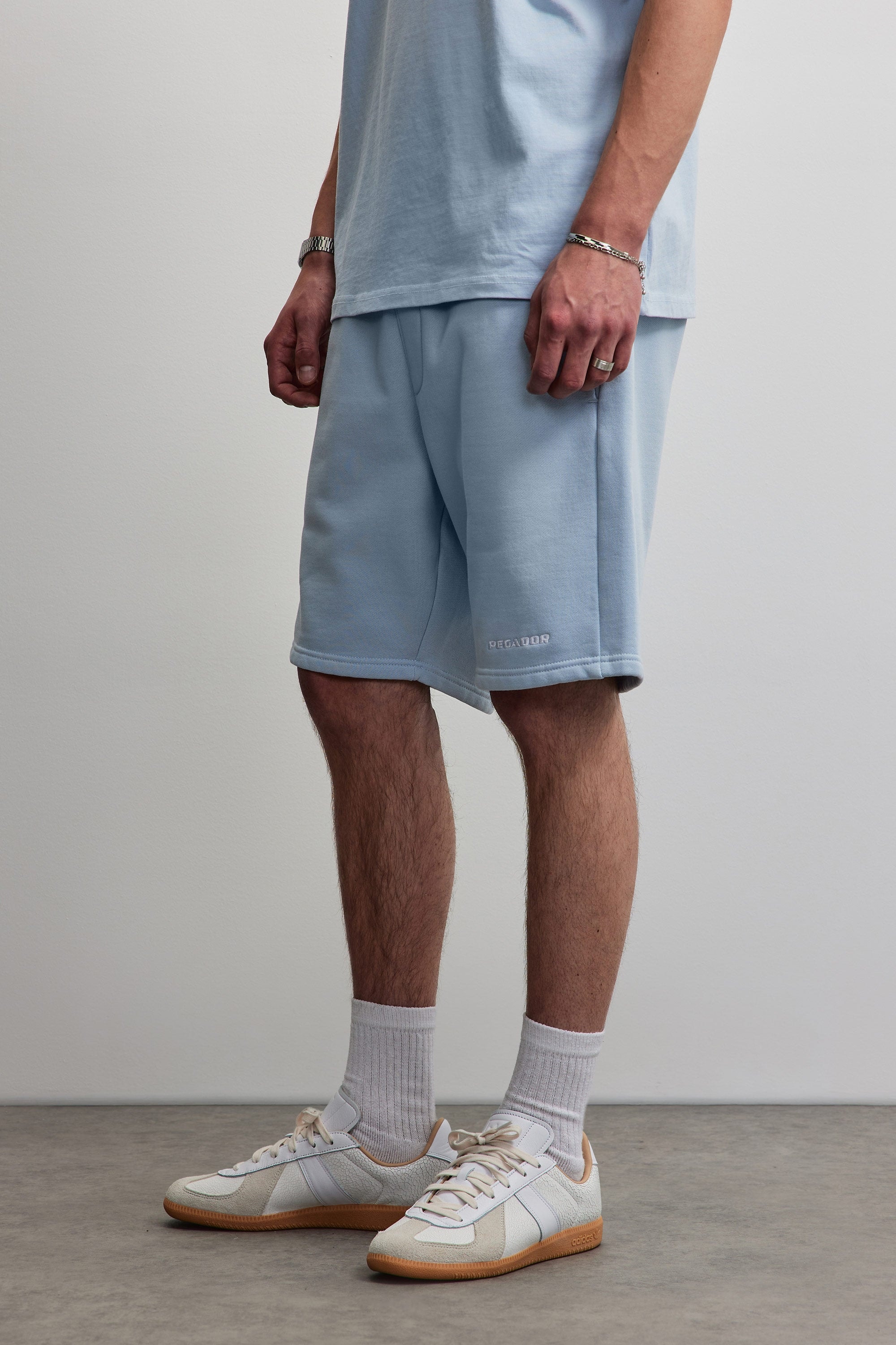 PEGADOR Sweatshorts »LOGO HEAVY SWEAT SHORTS«  Baumwollmischung, regular fit