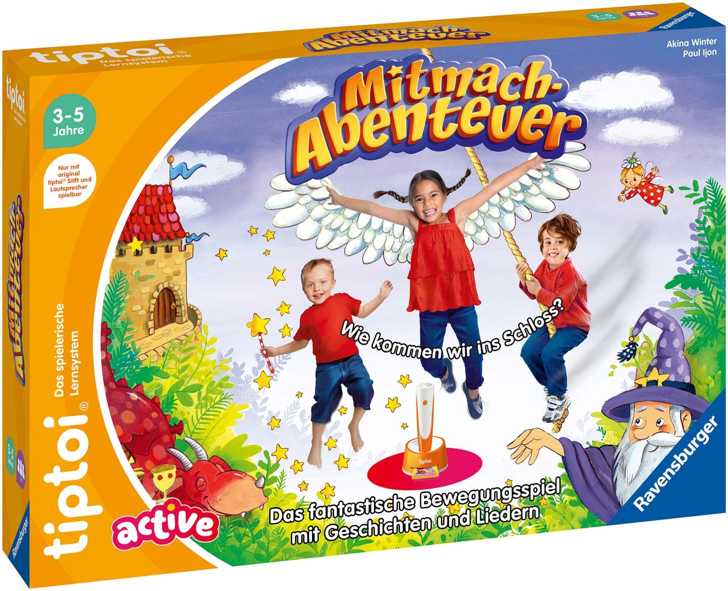 Ravensburger Spiel »tiptoi® ACTIVE Mitmach-Abenteuer«, Made in Europe, FSC® - schützt Wald - weltweit