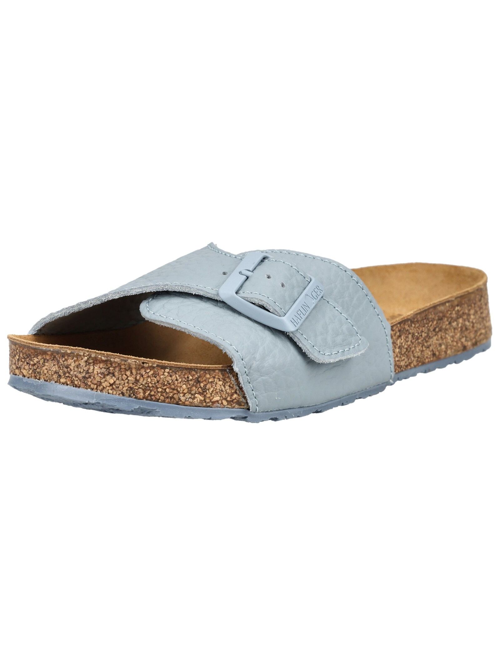 Haflinger Pantoletten Leder Mules Blue 40