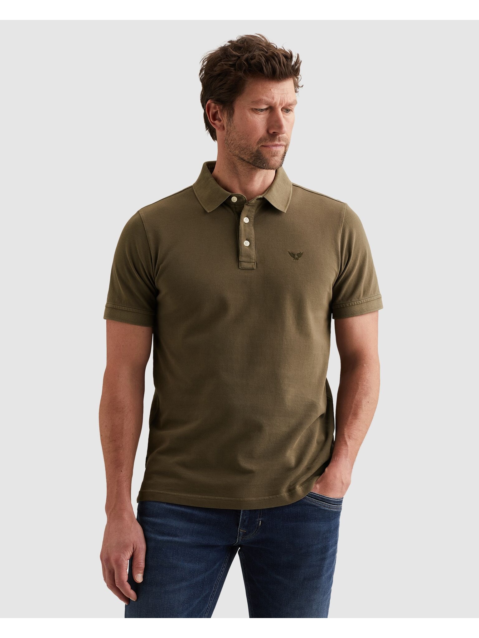 PME LEGEND Poloshirt mit Logo-Stickerei günstig online kaufen