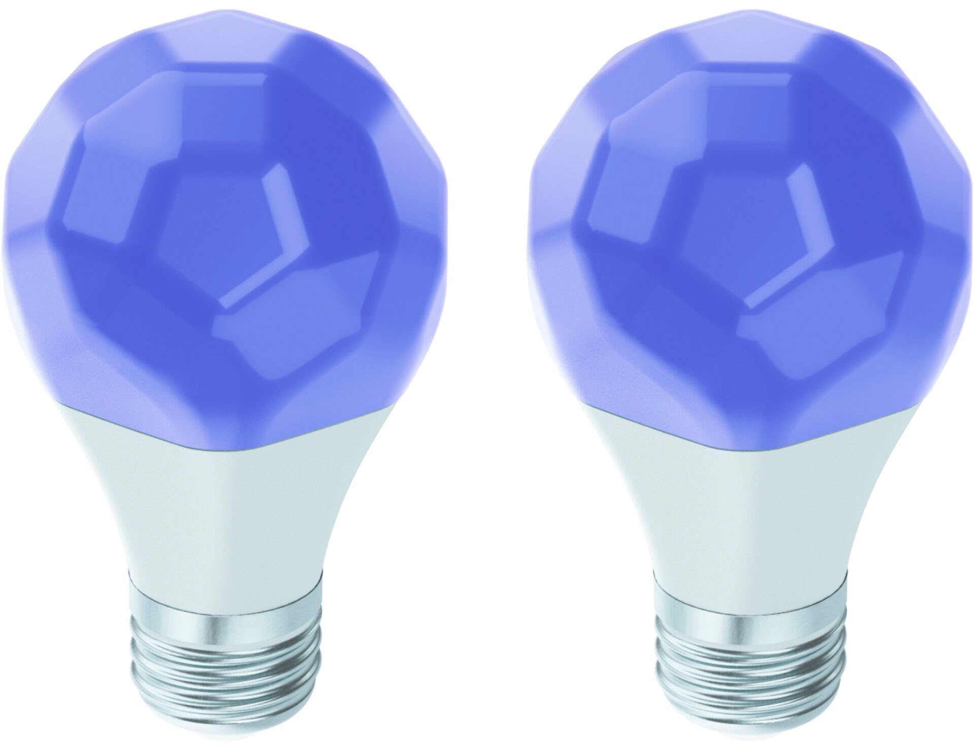 nanoleaf LED-Leuchtmittel »Light Bulb E27 2er Pack«, E27, 2 St., Farbwechsler