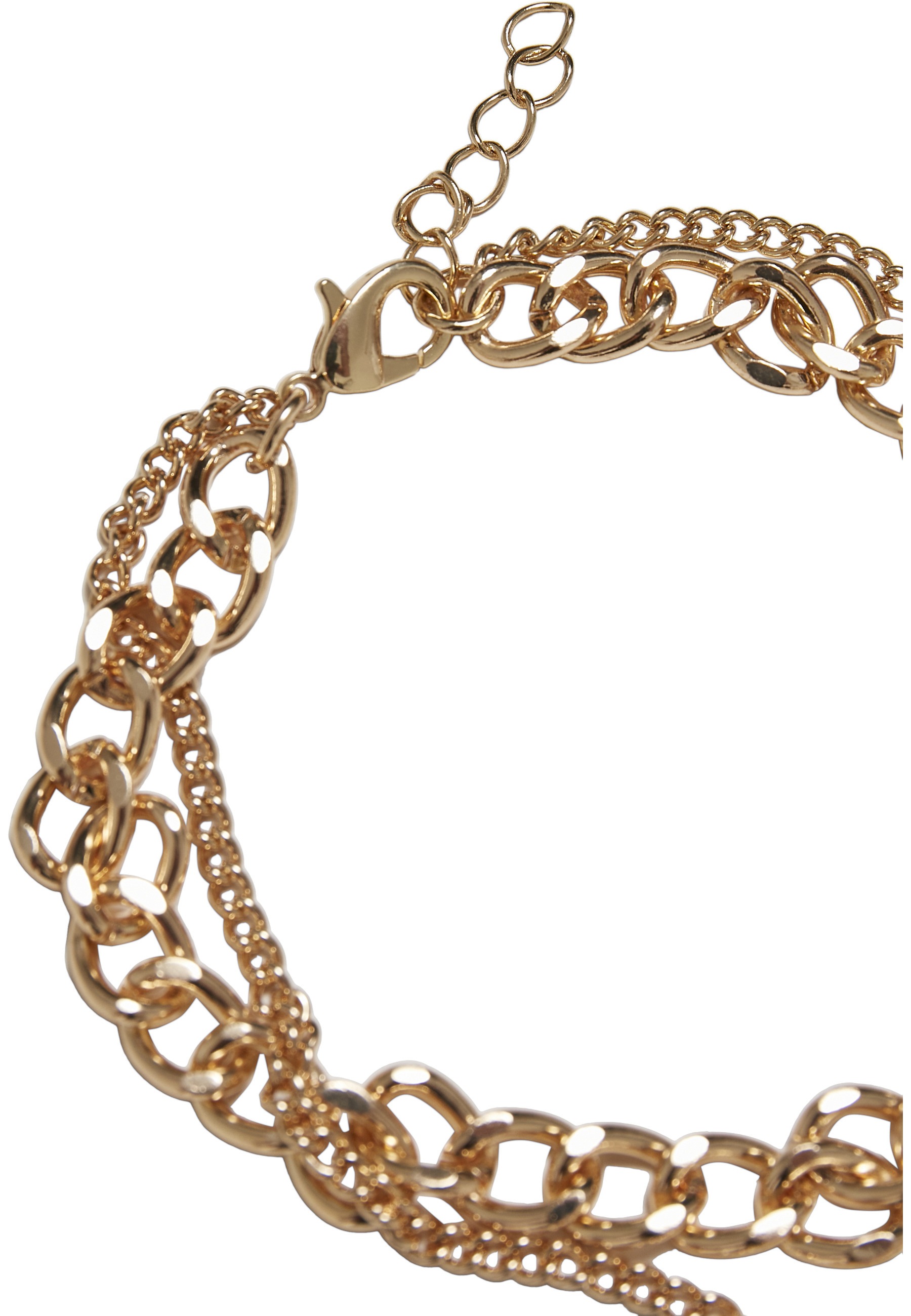 URBAN CLASSICS Edelstahlkette »Urban Classics Unisex Zodiac Golden Anklet«