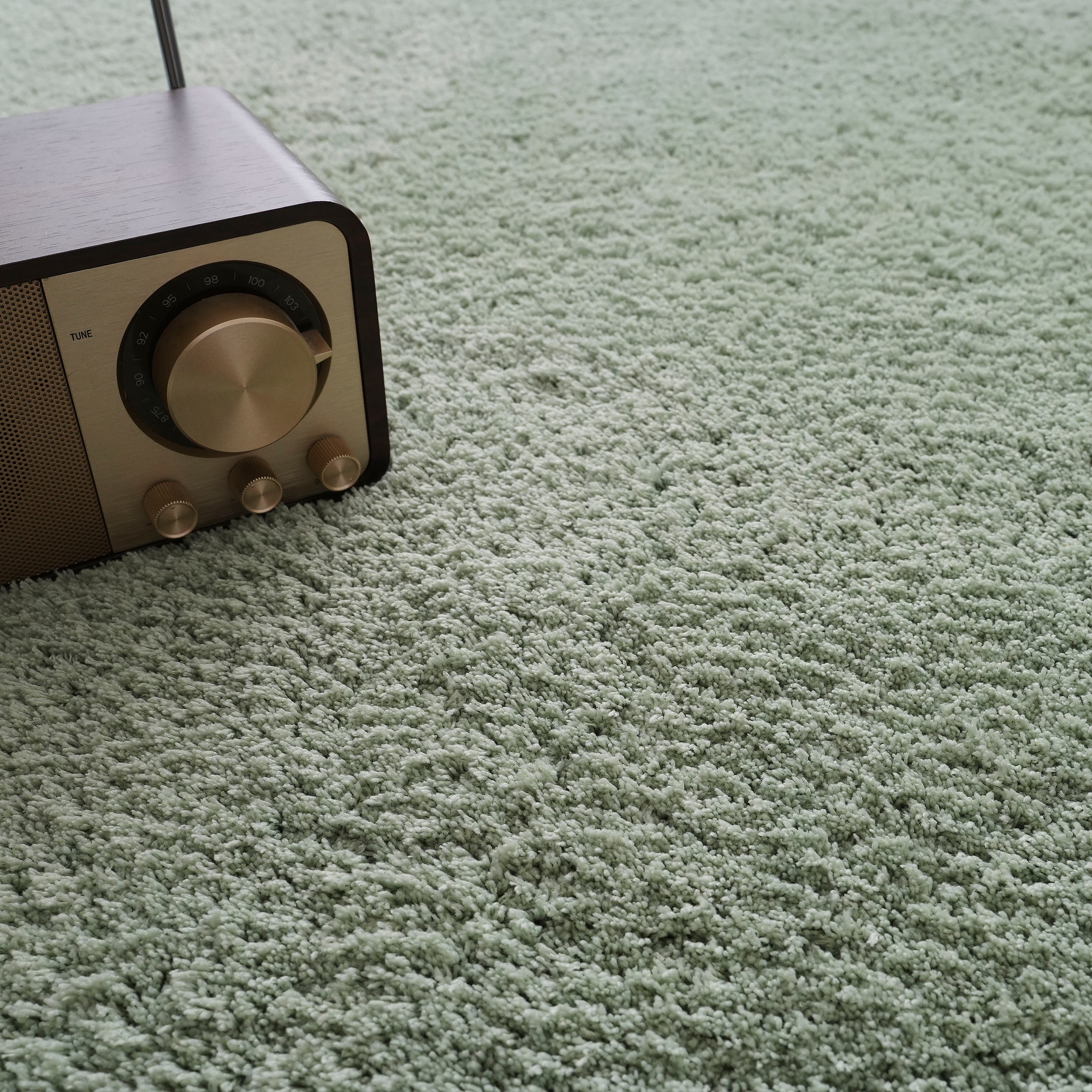 my home Hochflor-Läufer »Microfaser Teppich Magong, besonders weich, sehr feiner Flor«, rechteckig, 25 mm Höhe, uni Teppiche, Wohnzimmer, Schlafzimmer, Kinderzimmer, Flur, Brücke