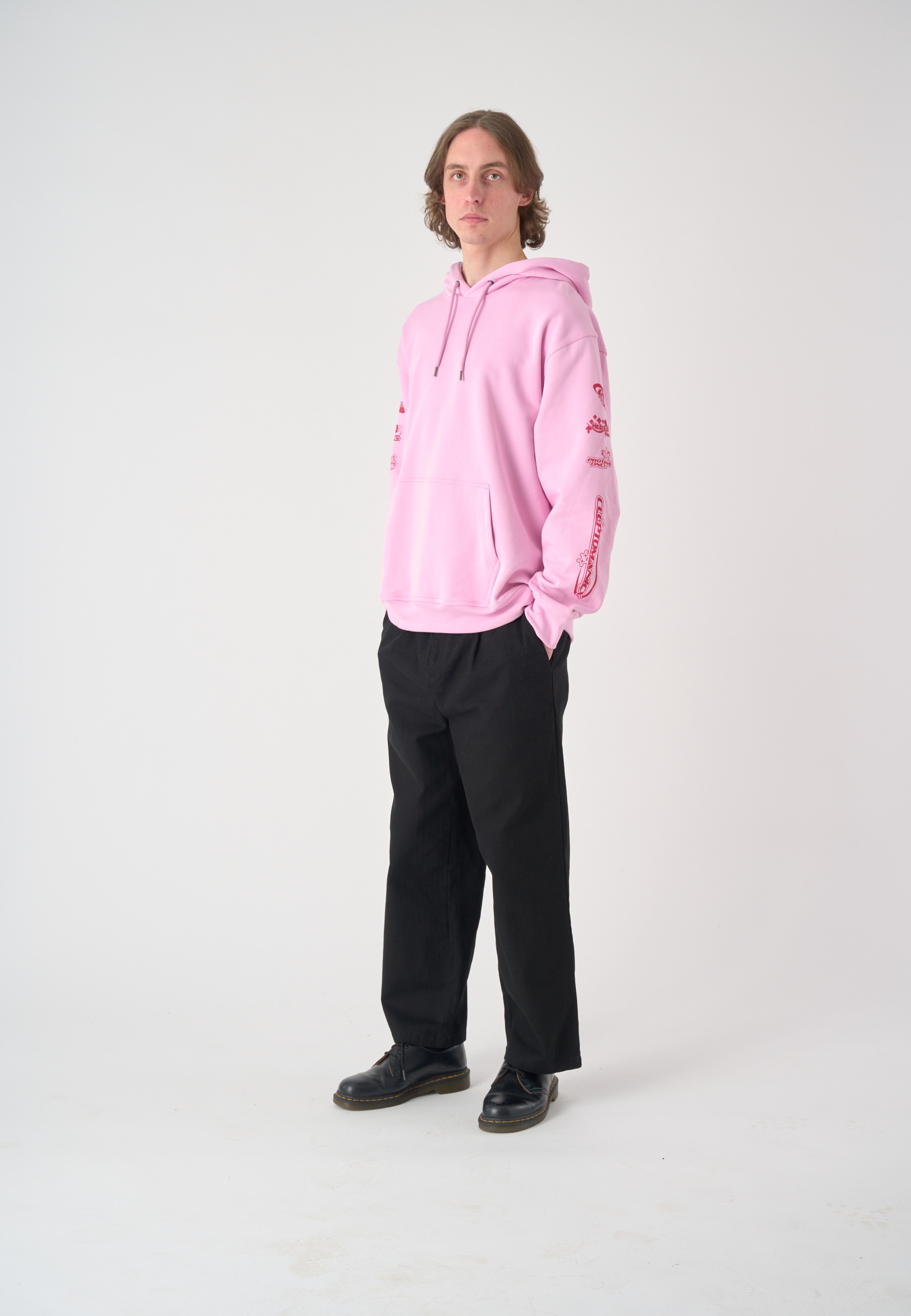 Cleptomanicx Kapuzensweatshirt »C2K«, mit coolem Ärmelprint