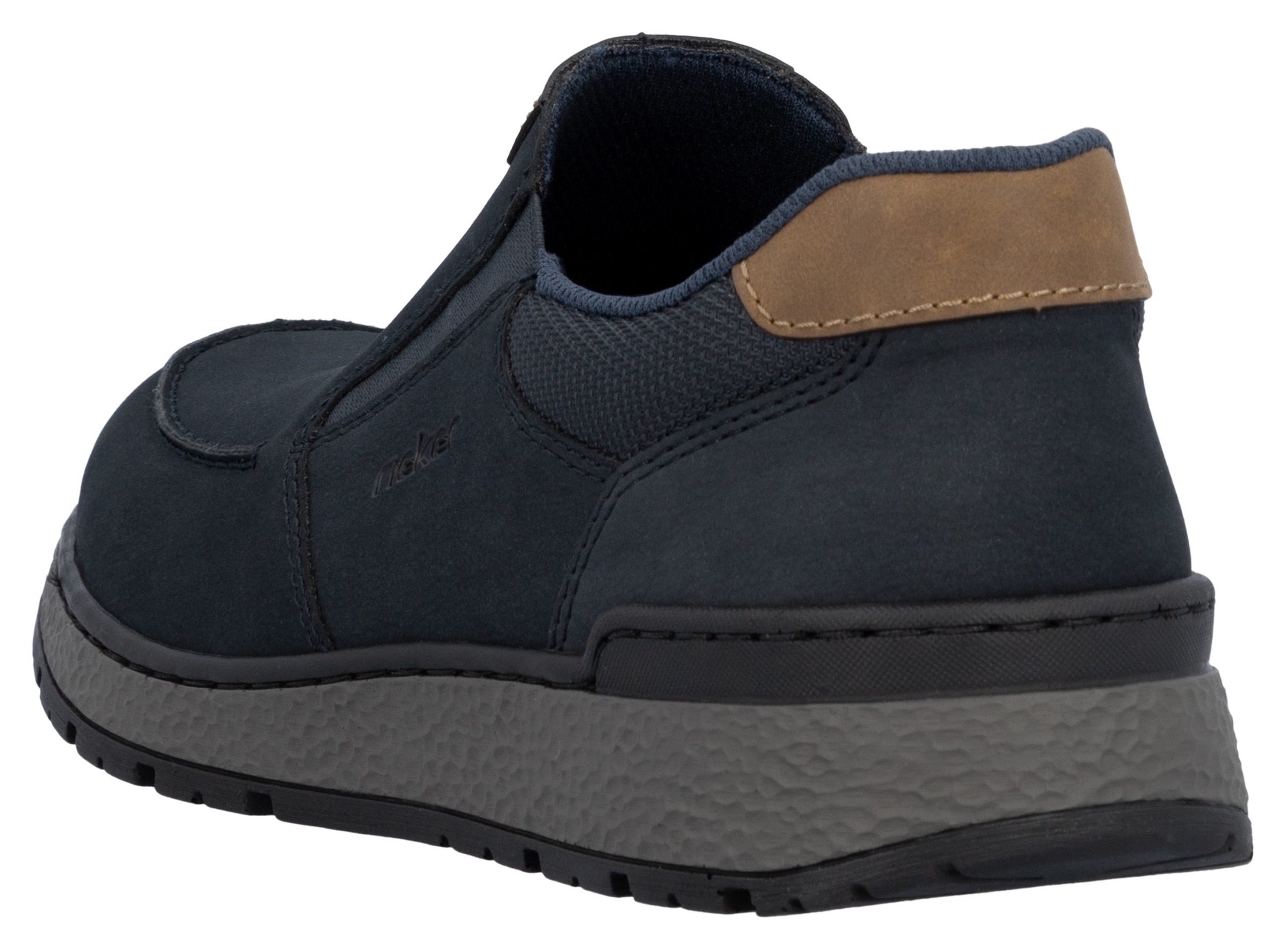 Rieker Slipper, mit kontrastfarbenen Besätzen, bequeme Form günstig online kaufen