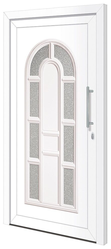 RORO Türen & Fenster Haustür per BAUR cm, 100x200 BxH: Türrahmen weiß, | 18«, Rechnung ohne »Otto Griff, inklusive