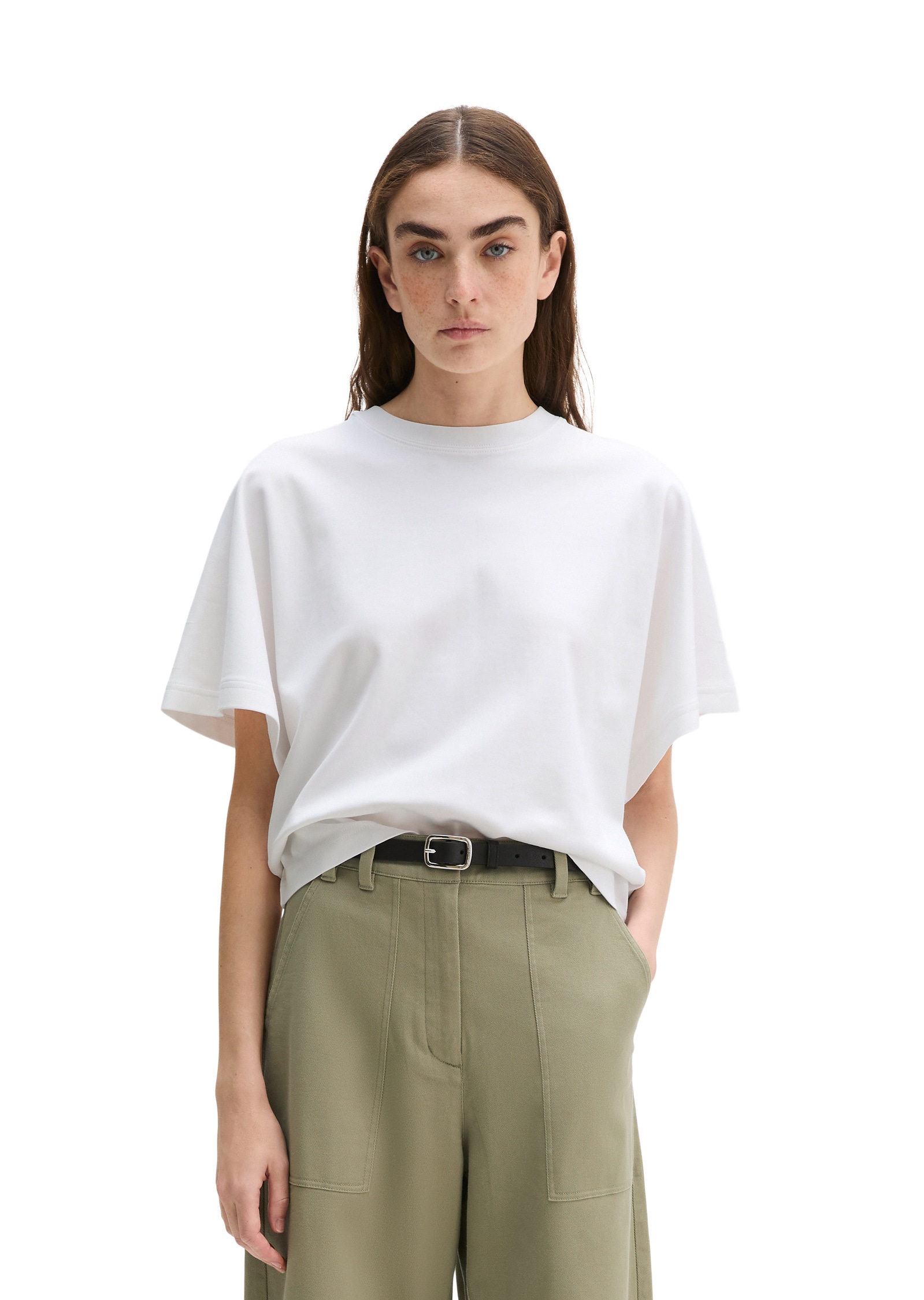 Marc OPolo T-Shirt "aus Interlock-Jersey"