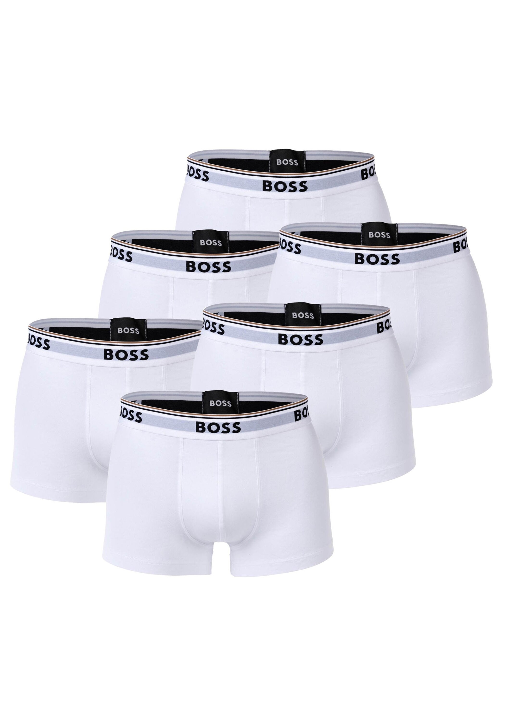 BOSS Boxershorts "Boxershort Trunk 3P Power 6er Pack"