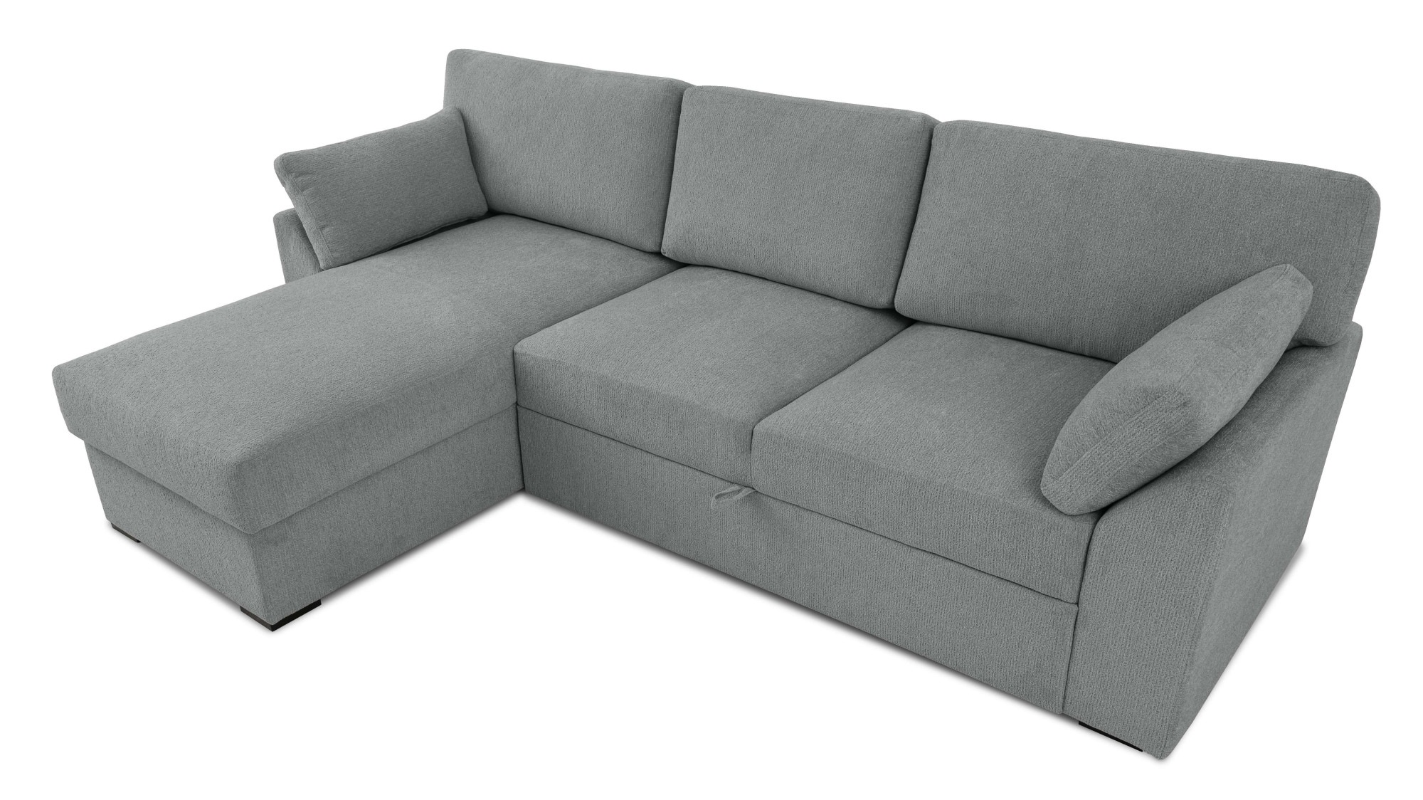 Home affaire Ecksofa »Citry«, Breite 246 cm, Chenille, Bettfunktion, Bettkasten, L-Form