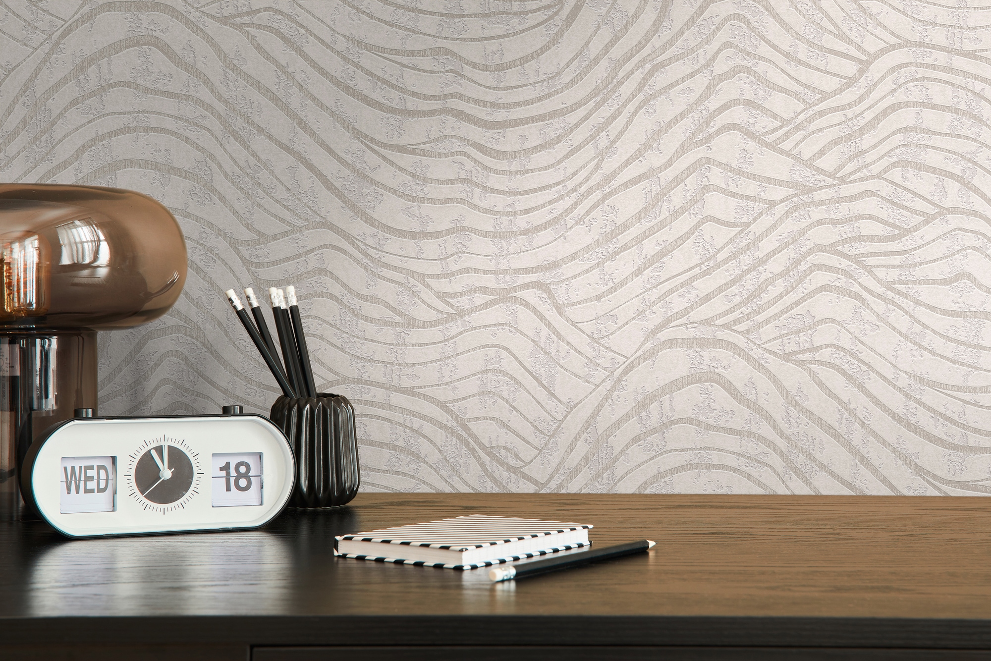 A.S. Création Vliestapete »Jade 2 3D-Tapete Mustertapete Metallic-Effekt 3D« leicht glänzend strukturiert Vliestapete Grafik für Schlafzimmer Küche Wohnzimmer 3D Design modern
