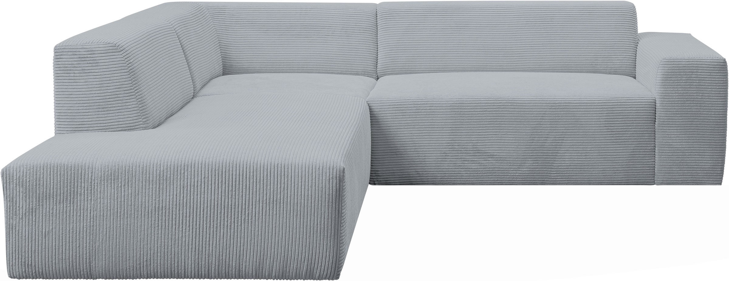 WERK2 Ecksofa "Zeus-M, tolles Sofa mit schönen Details, L-Form", Curvy Tren günstig online kaufen