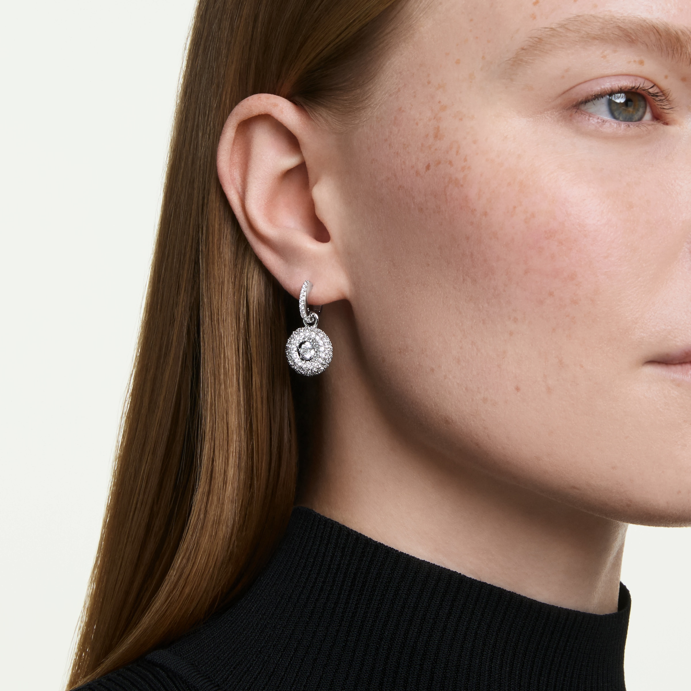 Swarovski Paar Creolen »Schmuck Geschenk SUBLIMA Ohrringe« mit Swarovski® Kristall