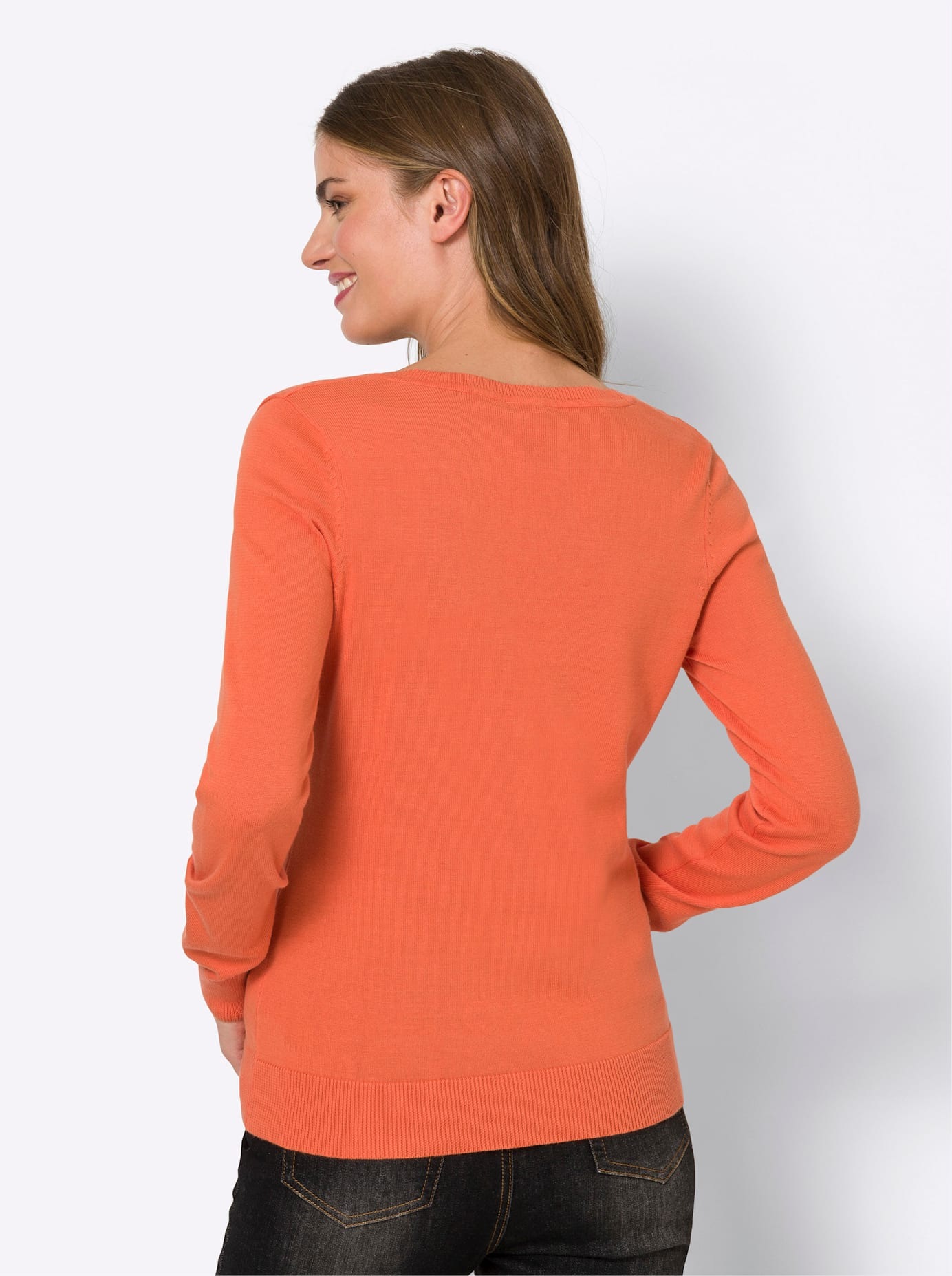 LINEA TESINI by heine Rundhalspullover "Rundhals-Pullover" günstig online kaufen