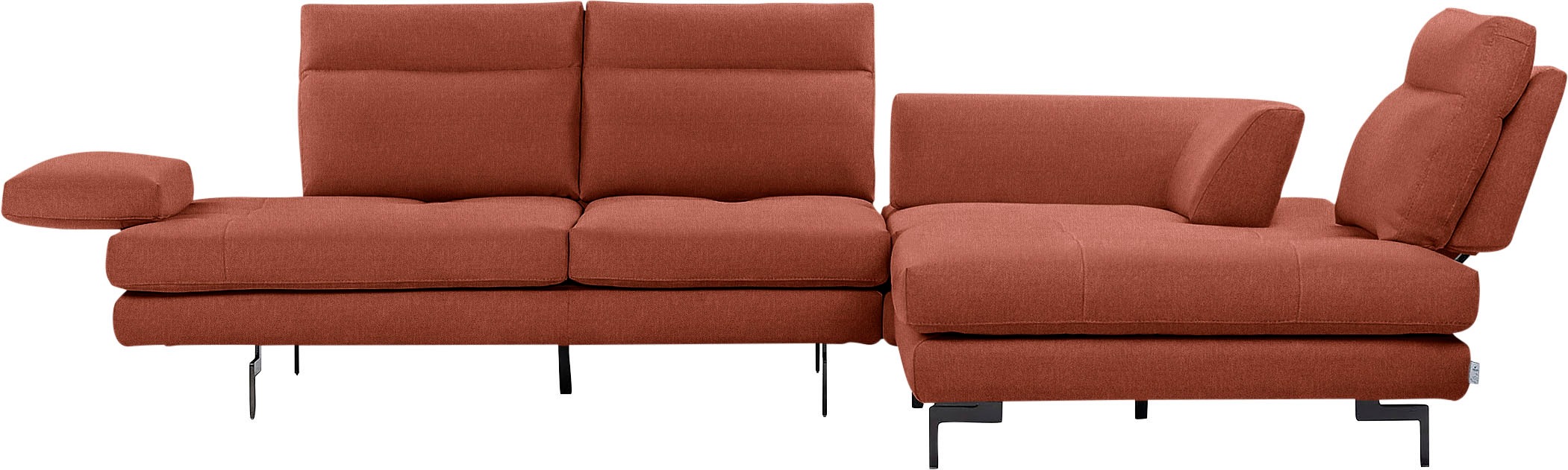 CALIA ITALIA Ecksofa "Toby Wing, B/T: 288/232 cm, Designsofa, Premium Sitzk günstig online kaufen