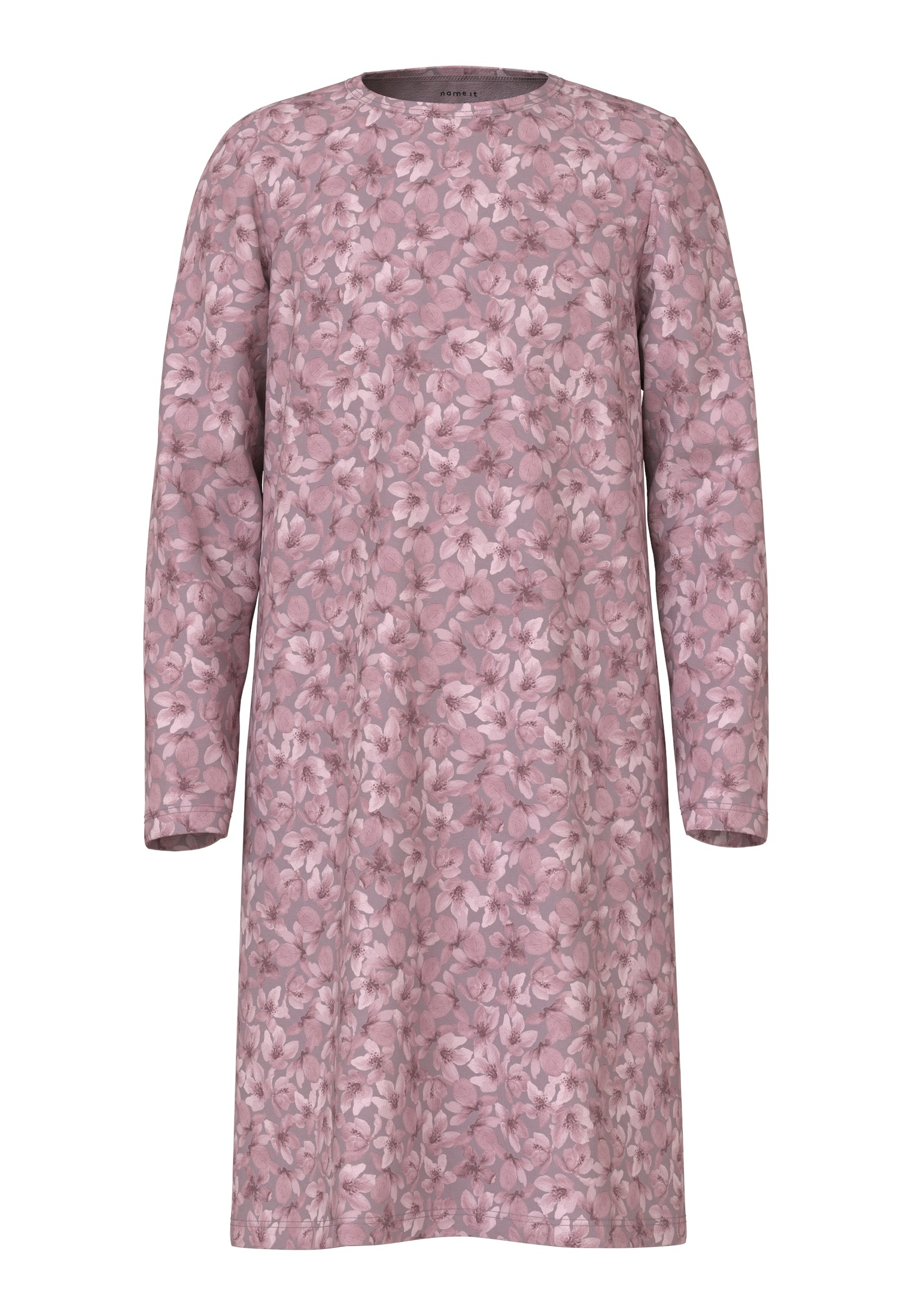 Schlafanzug »NKFNIGHTGOWN LS MAUVE FLOWER NOOS«