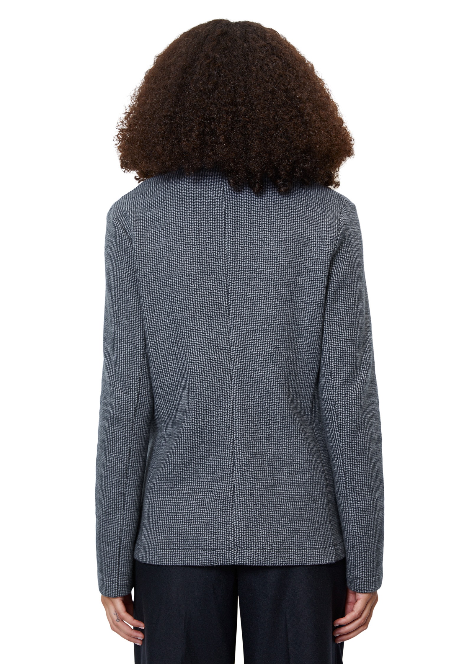 Marc O'Polo Jerseyblazer »mit Mini-Pepita-Muster«