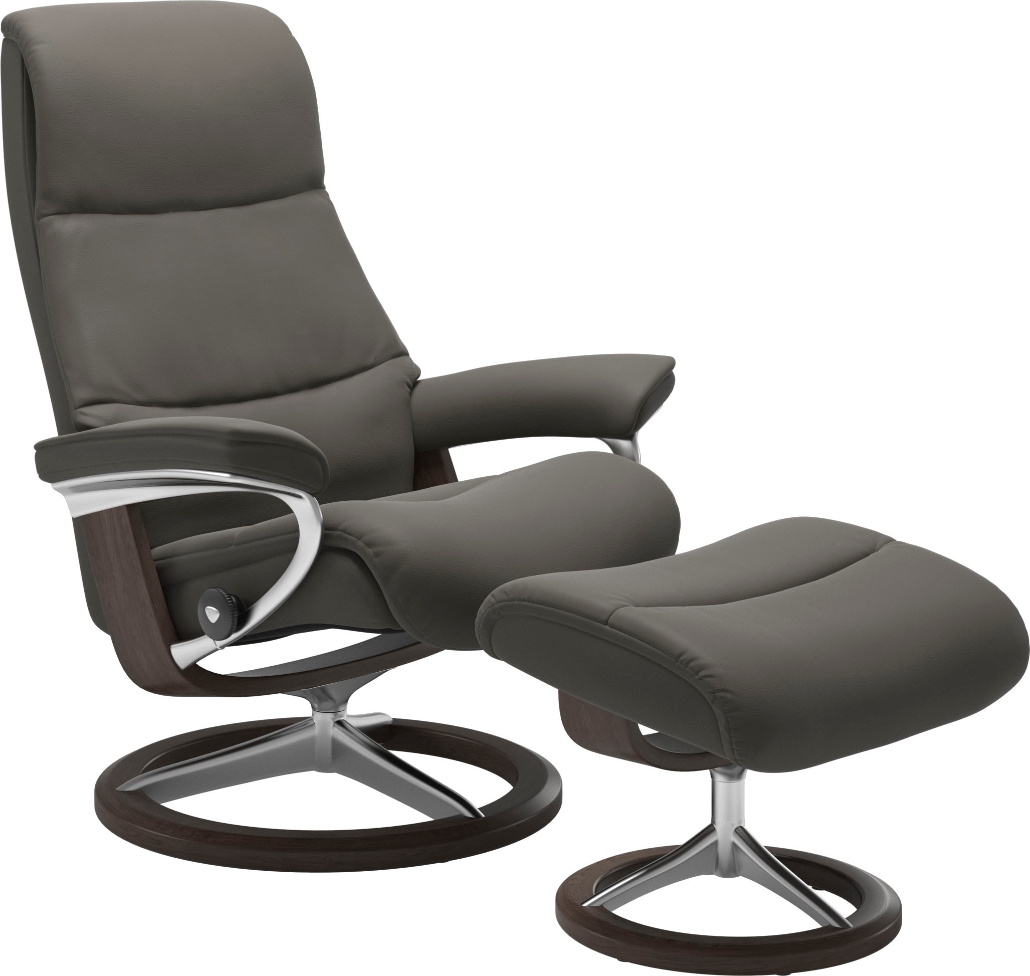 Stressless Relaxsessel "View" Set, Relaxsessel mit Hocker, mit Signature Ba günstig online kaufen