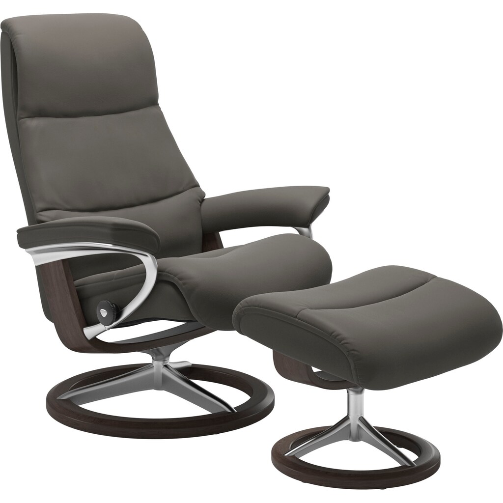 Stressless® Relaxsessel »View«, (Set, Relaxsessel mit Hocker)