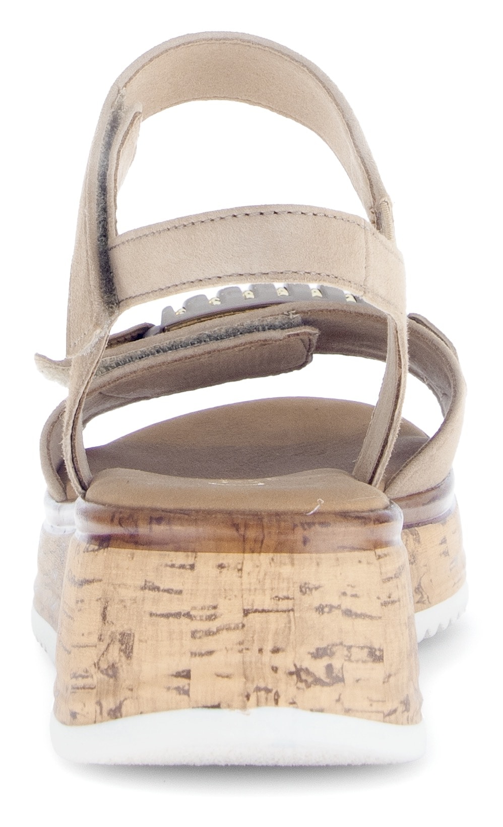 Gabor Sandalette »RHODOS«, Sommerschuh, Riemchensandale mit zwei Klettverschlüssen, G-Weite