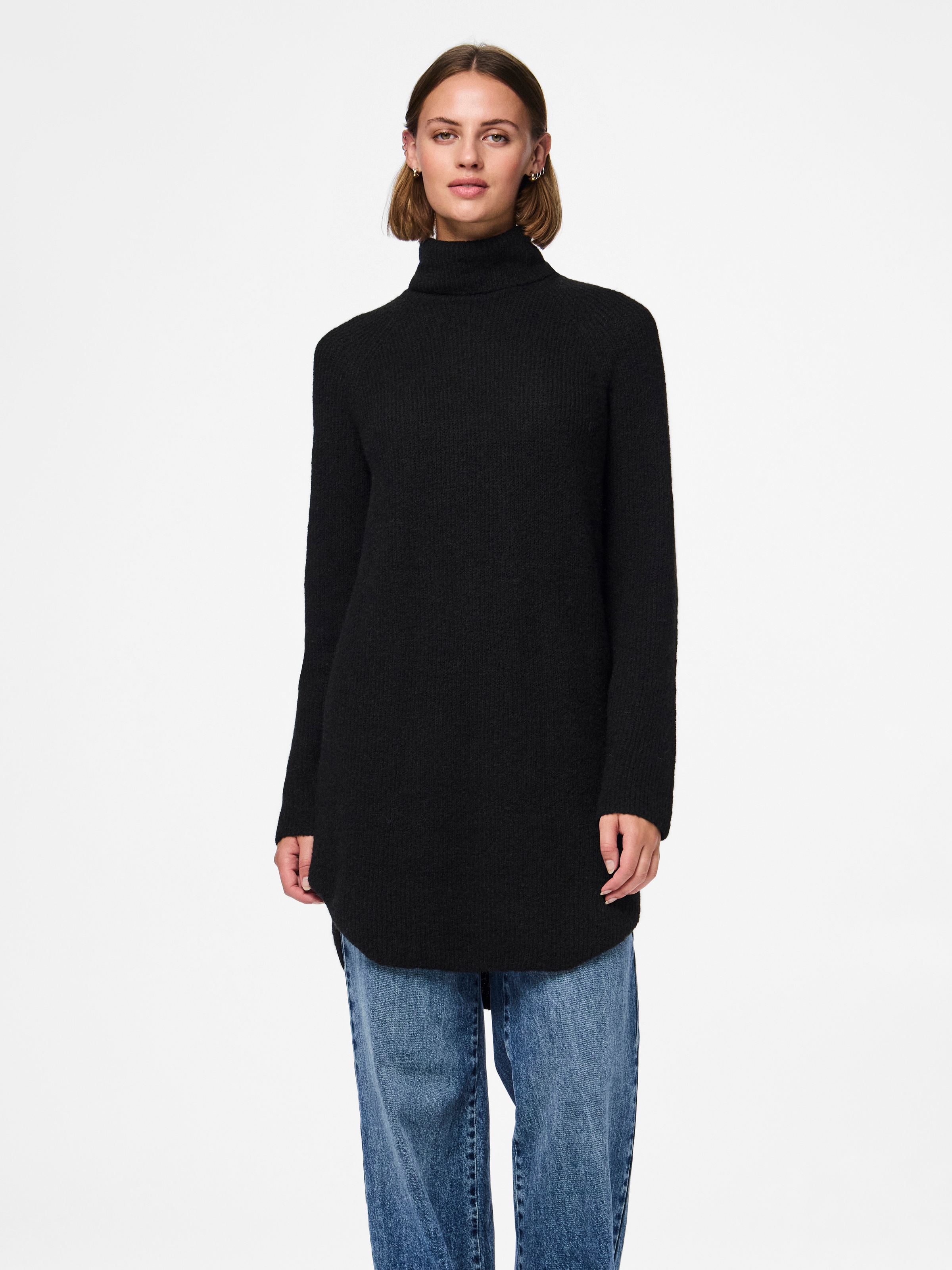 pieces Rollkragenpullover "PCELLEN LS LONG KNIT NOOS BC" günstig online kaufen