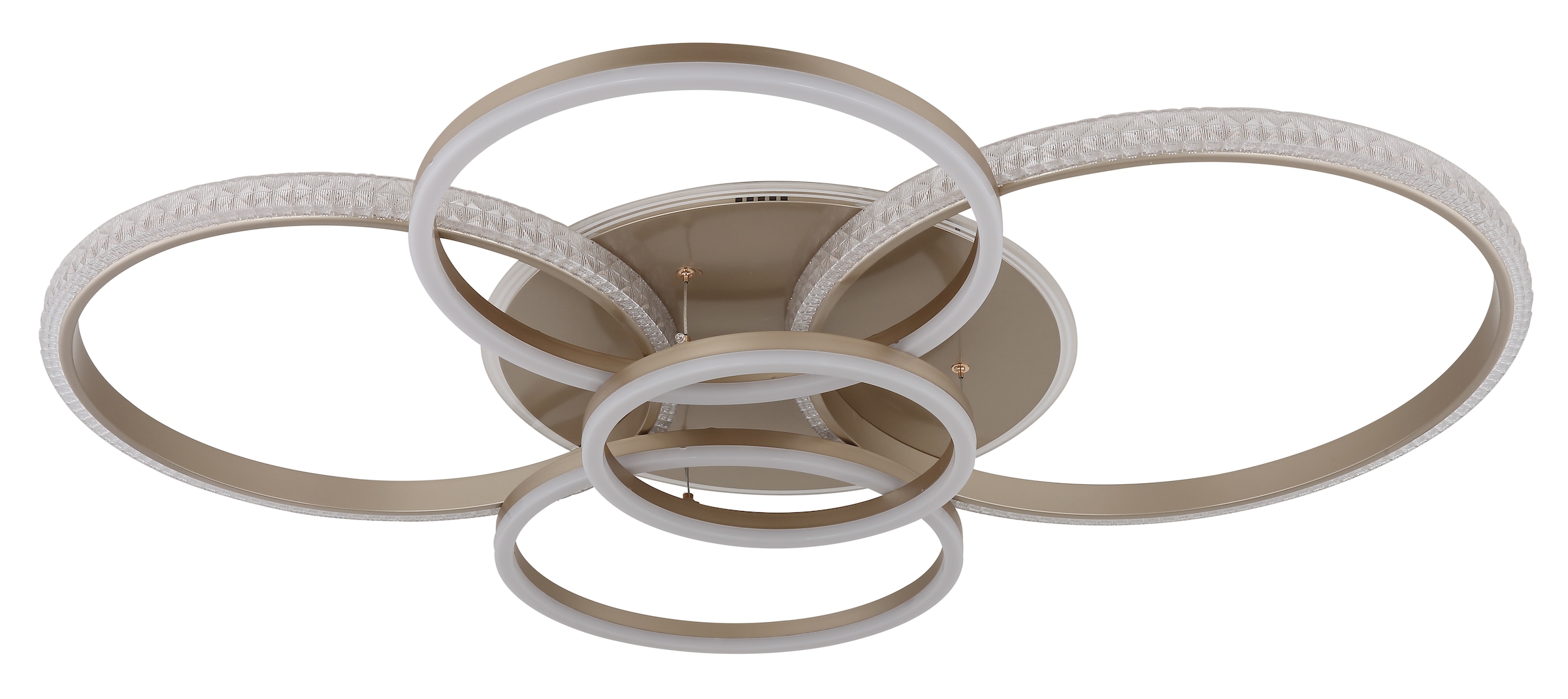 GLOBO LIGHTING Deckenleuchte »LORELEI« LED-Modul 1 Stk. Warmweiß Deckenlampe Wohnzimmer-Leuchte Schlafzimmer-Leuchte Flur Küche