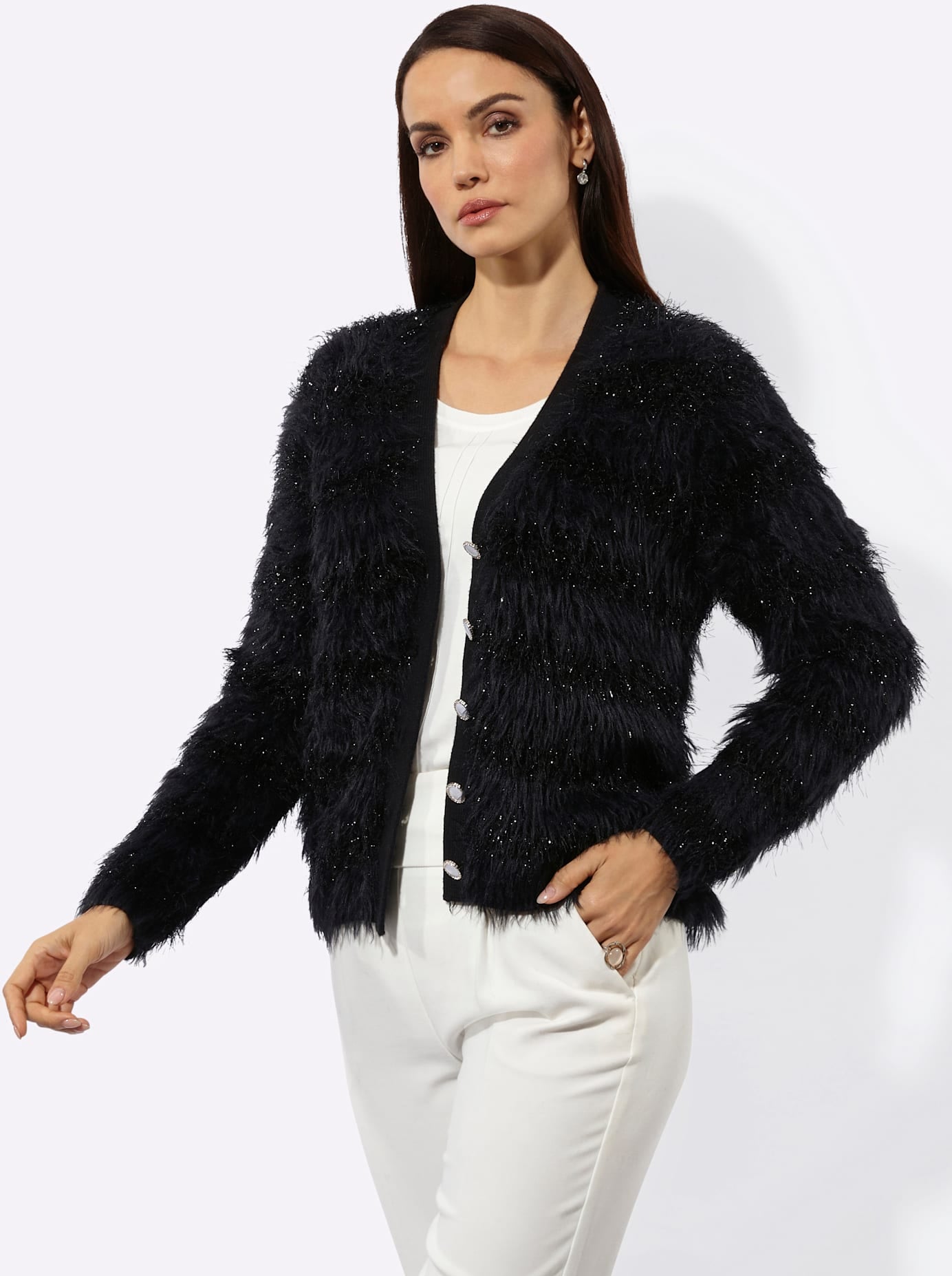 creation L Strickjacke