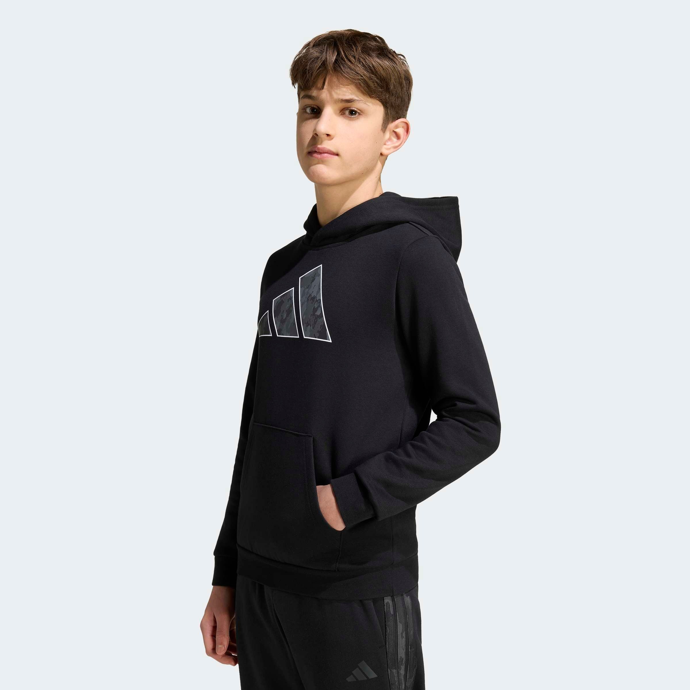 adidas Sportswear Kapuzensweatshirt »GRAFIK KIDS HOODIE, CAMOUFLAGE«, für Kinder, mit Kapuze, Rundhalsausschnitt, normale Länge
