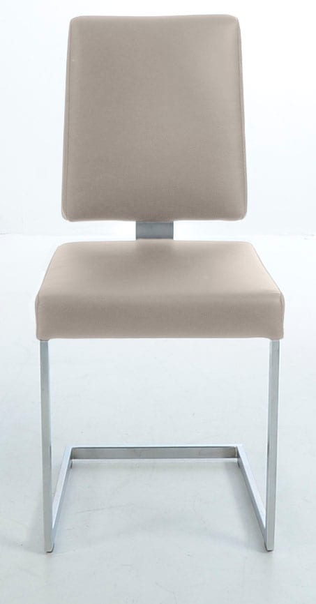 K+W Komfort & Wohnen Freischwinger, Leder Longlife BRONCO, stabiles Hochkantgestell, in Leder oder Microfaser
