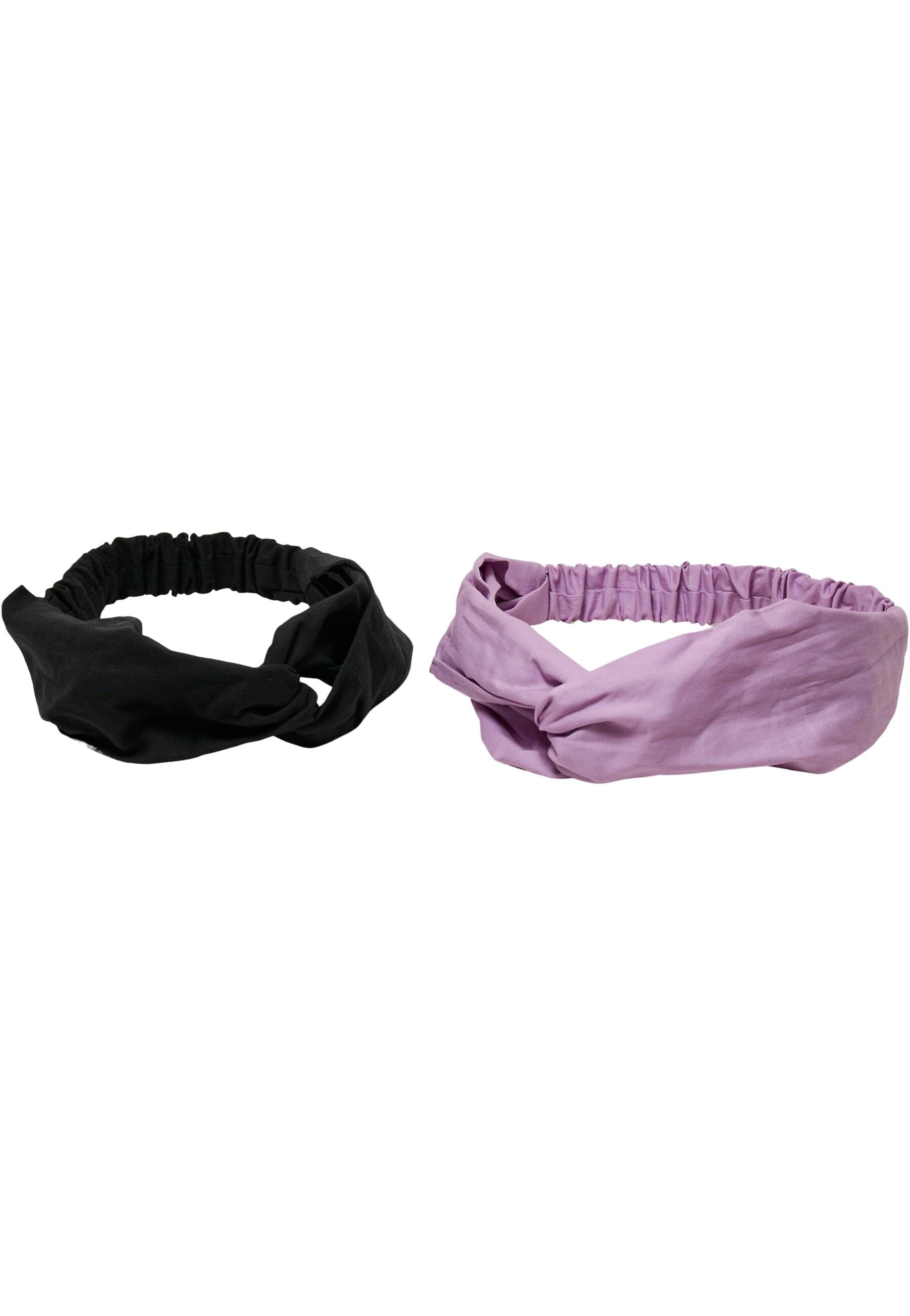 URBAN CLASSICS Schmuckset "Urban Classics Unisex Light Basic Headband 2-Pack", (1 tlg.)