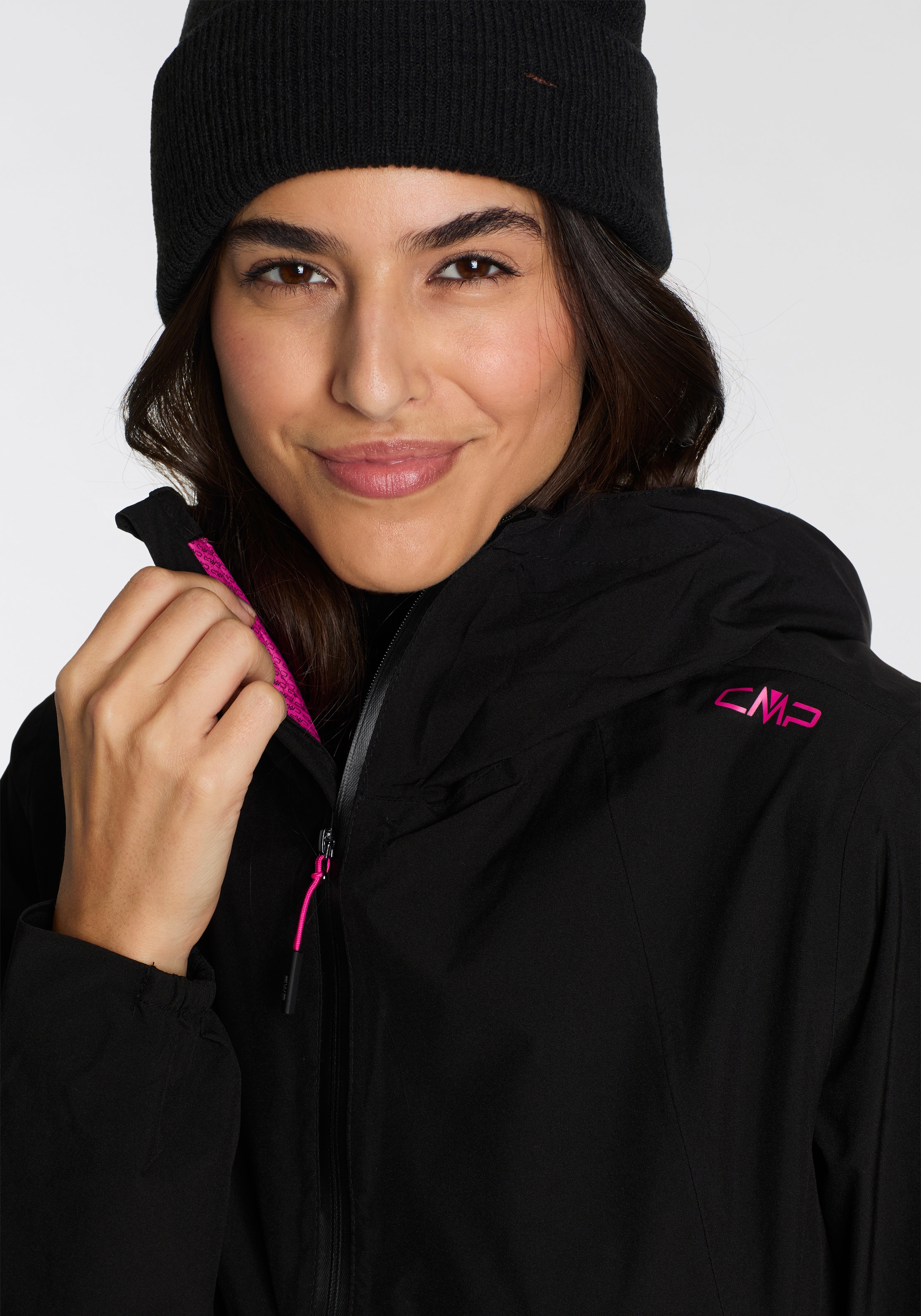 CMP Softshelljacke »WOMAN JACKET FIX HOOD«, mit Kapuze