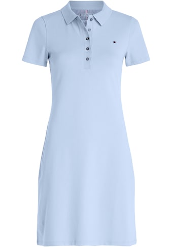 Polokleid »1985 SLIM PIQUE POLO DRESS SS«, mit dezenter Tommy Hilfiger Logostickerei...